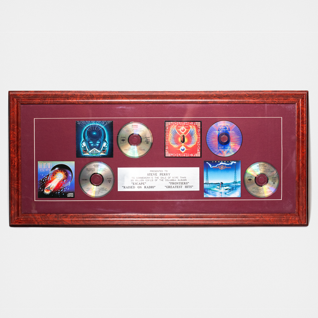 Journey “Escape” “Raised on Radio” “Frontiers” “Greatest Hits” CD Award SIGNED