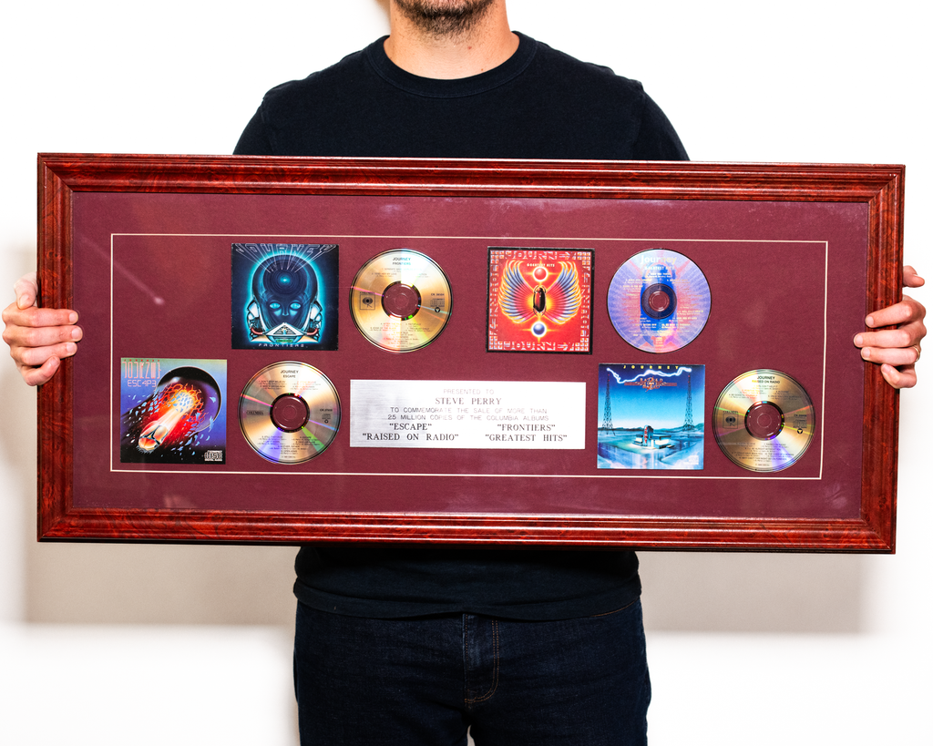 Journey “Escape” “Raised on Radio” “Frontiers” “Greatest Hits” CD Award SIGNED