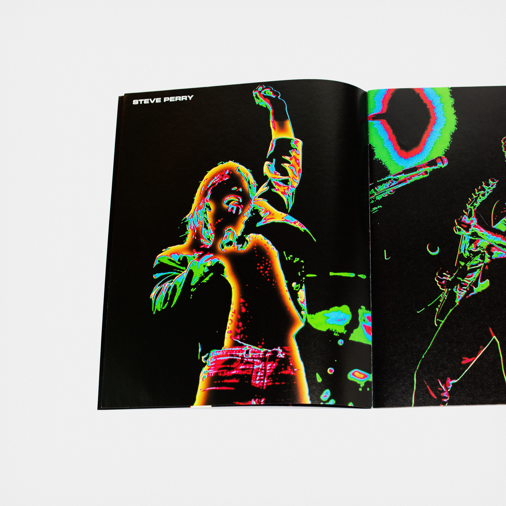 Journey 1983 Frontiers Tour Book SIGNED