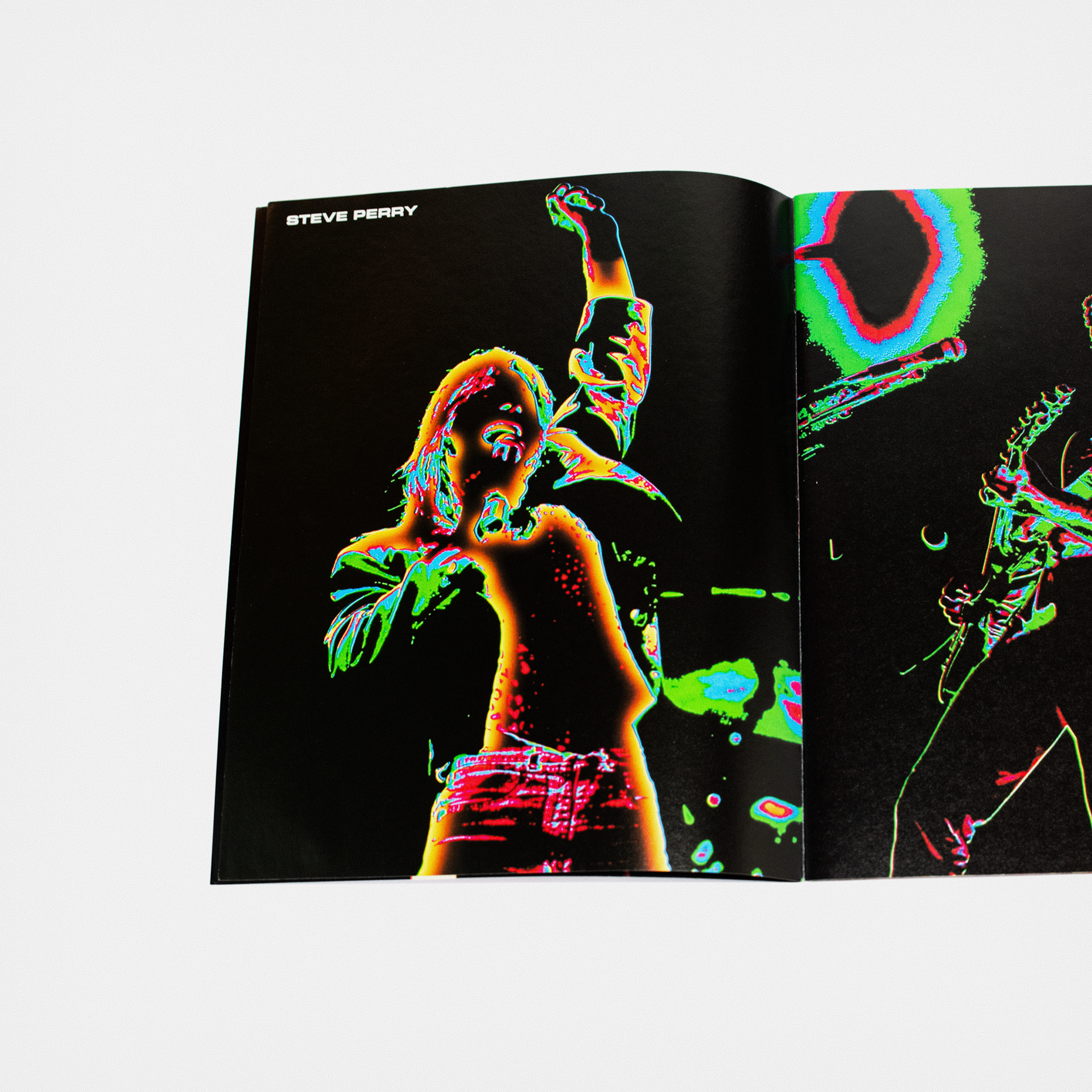 Journey 1983 Frontiers Tour Book SIGNED