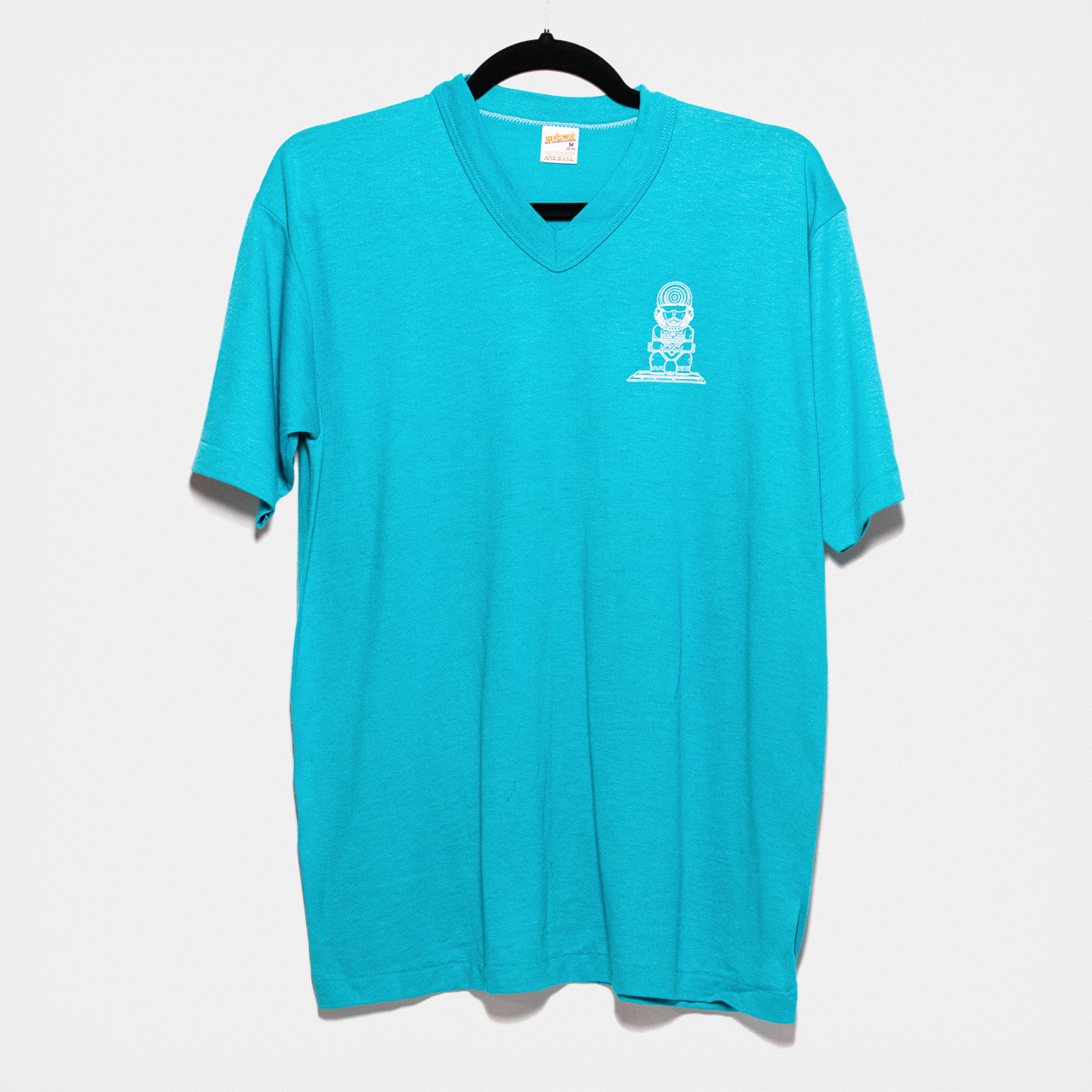 Vintage Journey 1983 Hawaii V Neck T-Shirt (blue)
