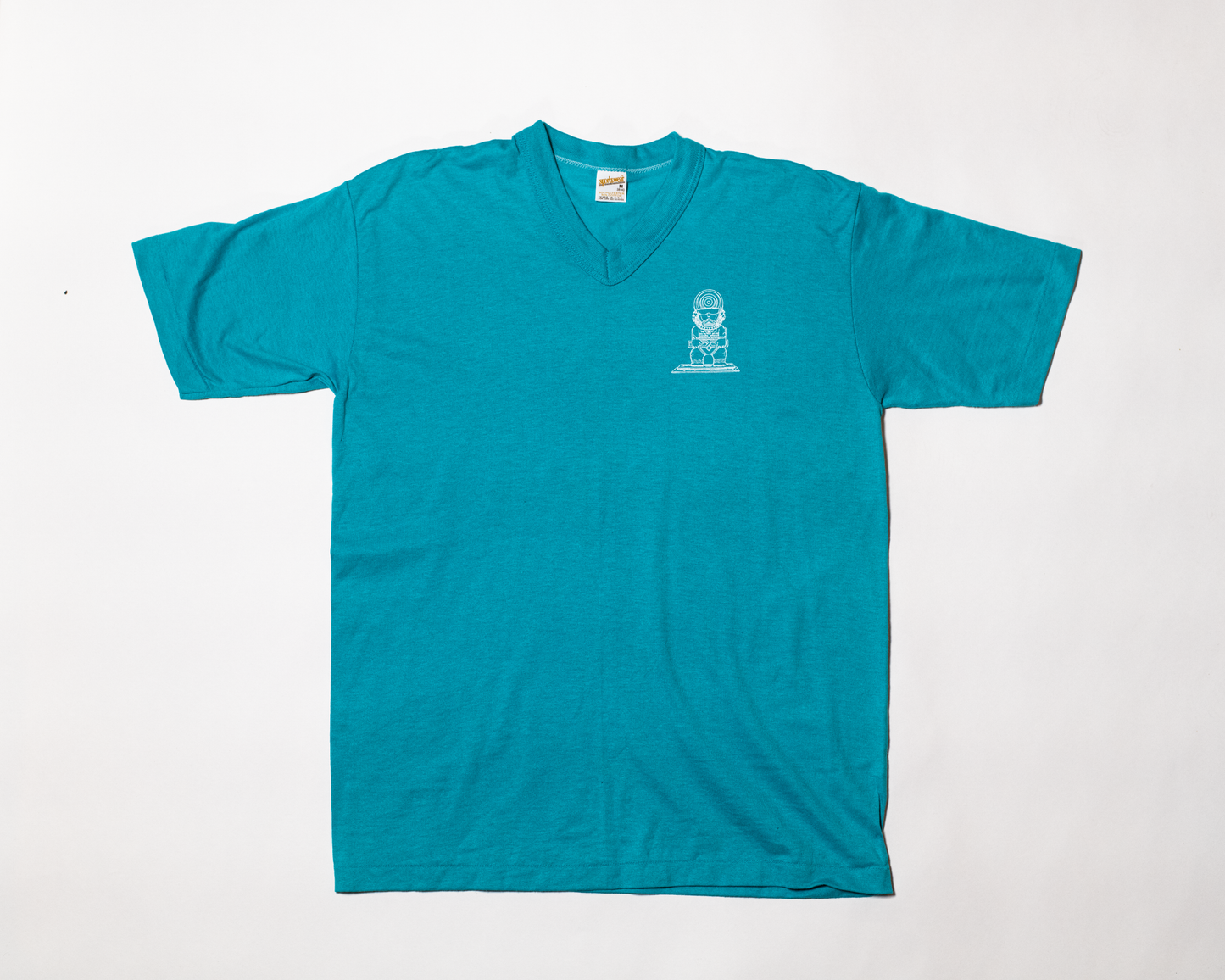 Vintage Journey 1983 Hawaii V Neck T-Shirt (blue)