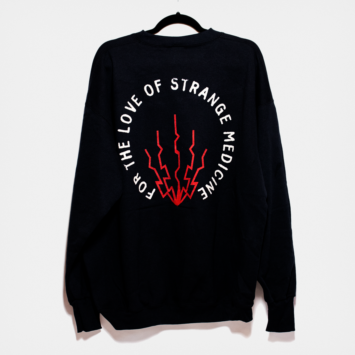 Vintage 1994 Strange Medicine Crewneck Sweatshirt  (black)