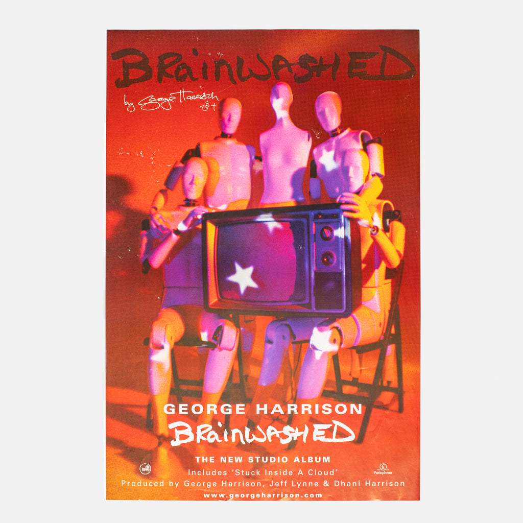 Concert For George / Brainwashed - SIGNED POSTER - signed by Paul McCartney, Ringo Starr, Eric Clapton, Tom Petty, Jeff Lynne & more - Lot 1
