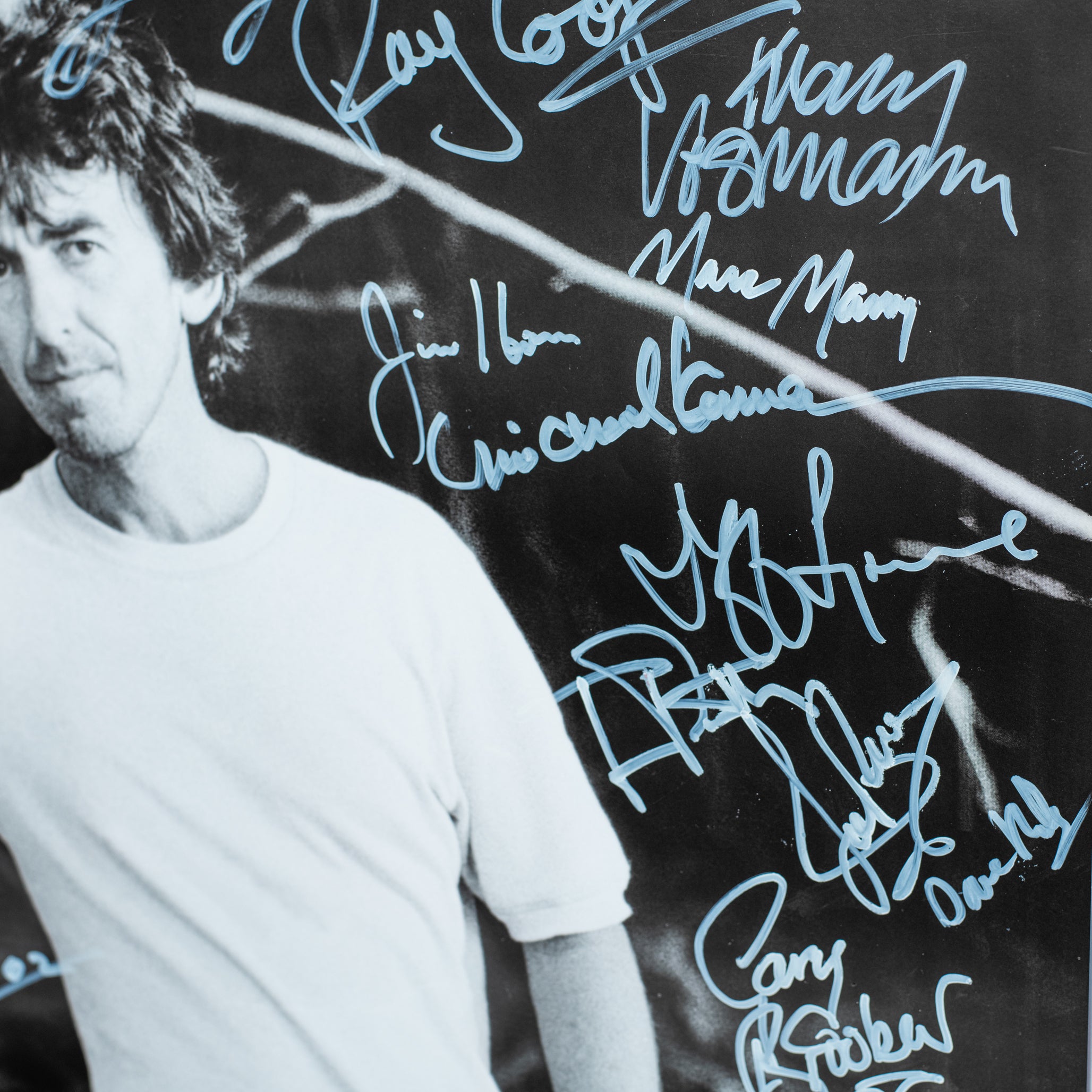 Concert For George / Brainwashed - SIGNED POSTER - signed by Paul McCartney, Ringo Starr, Eric Clapton, Tom Petty, Jeff Lynne & more - Lot 1