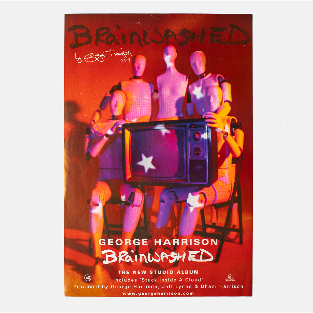Concert For George / Brainwashed - SIGNED POSTER - signed by Paul McCartney, Ringo Starr, Eric Clapton, Tom Petty, Jeff Lynne & more - Lot 2