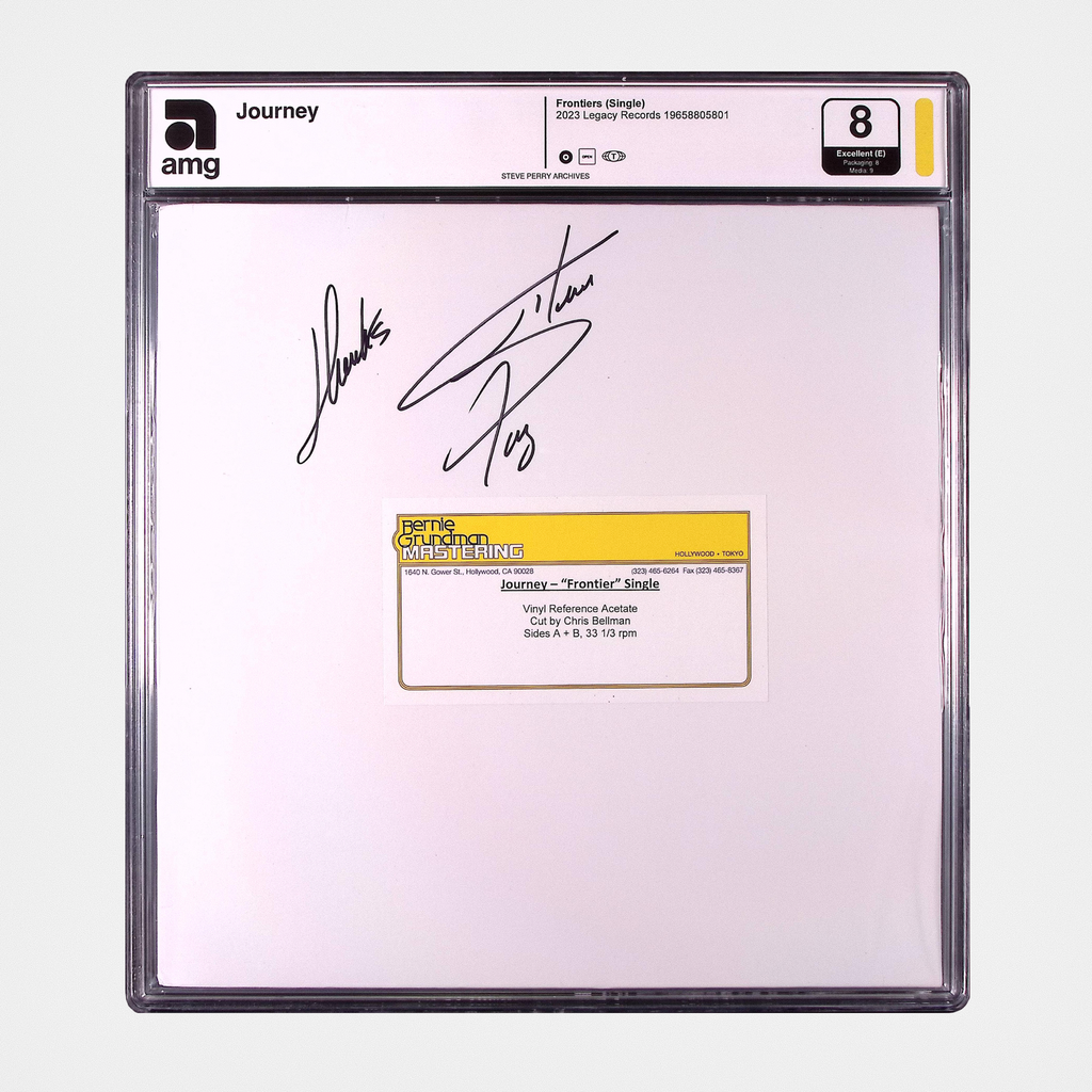 Journey - Frontiers (Single) - SIGNED Vinyl Test Pressing (AMG 50006170)