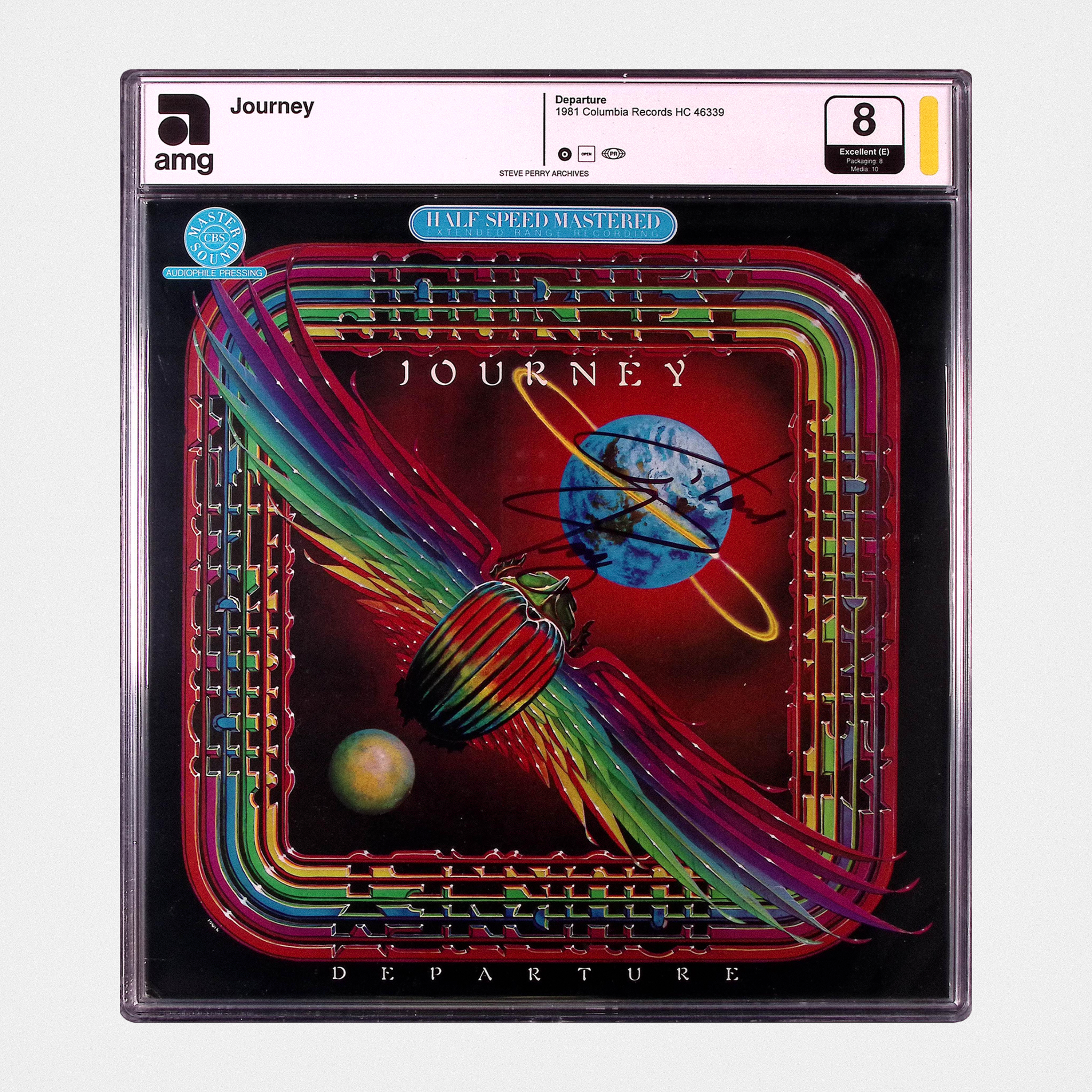 Journey - Departure (1981) - SIGNED Vinyl (AMG 50006171)