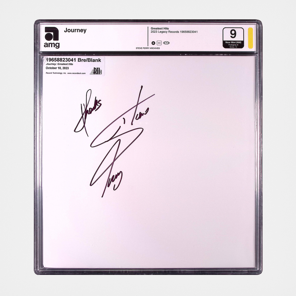 Journey - Greatest Hits - SIGNED Vinyl Test Pressing (AMG 50006180)