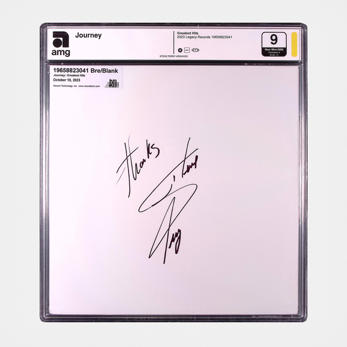 Journey – Greatest Hits - SIGNED Vinyl Test Pressing (AMG 50006183)