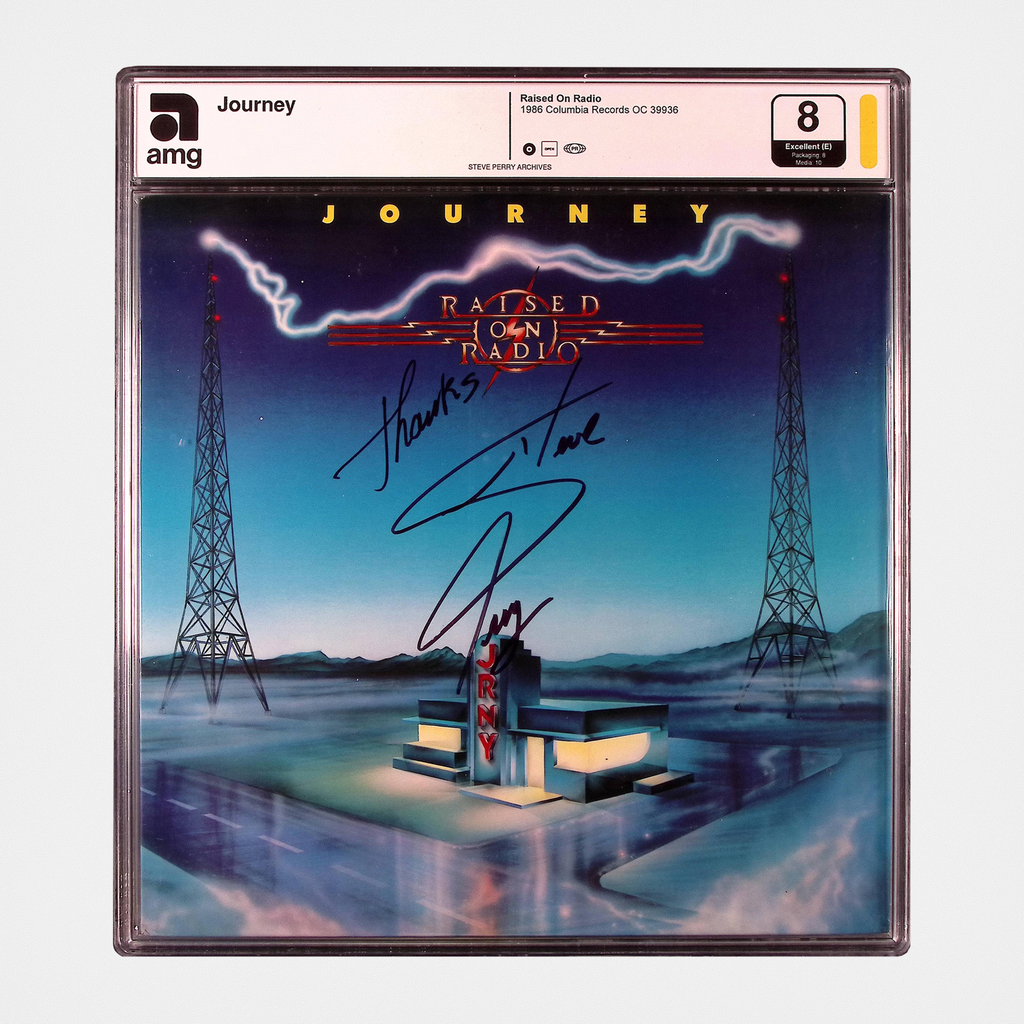 Journey - Raised on Radio - SIGNED Vinyl (AMG 50006200)