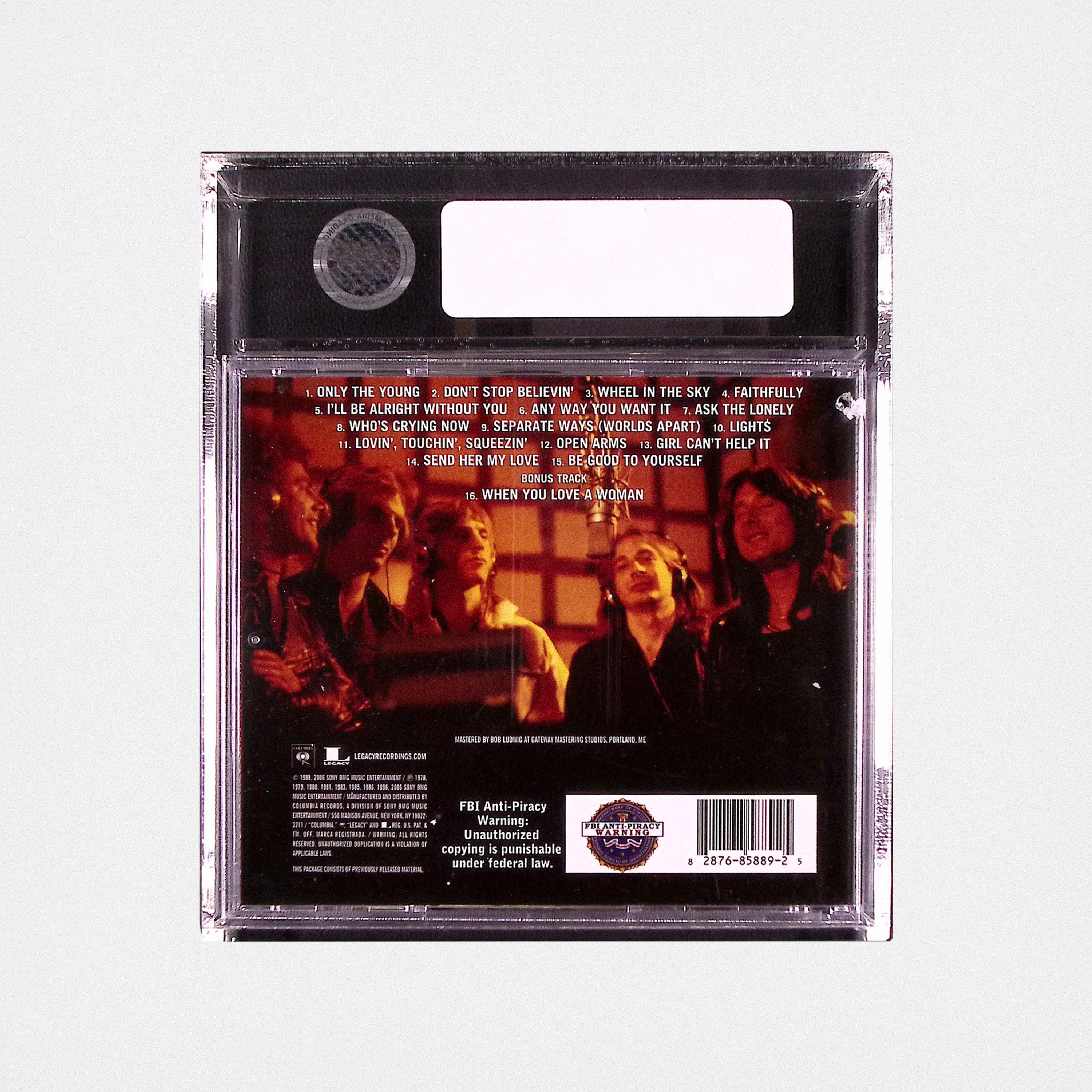 Journey - Greatest Hits - SIGNED CD (AMG 50006206)