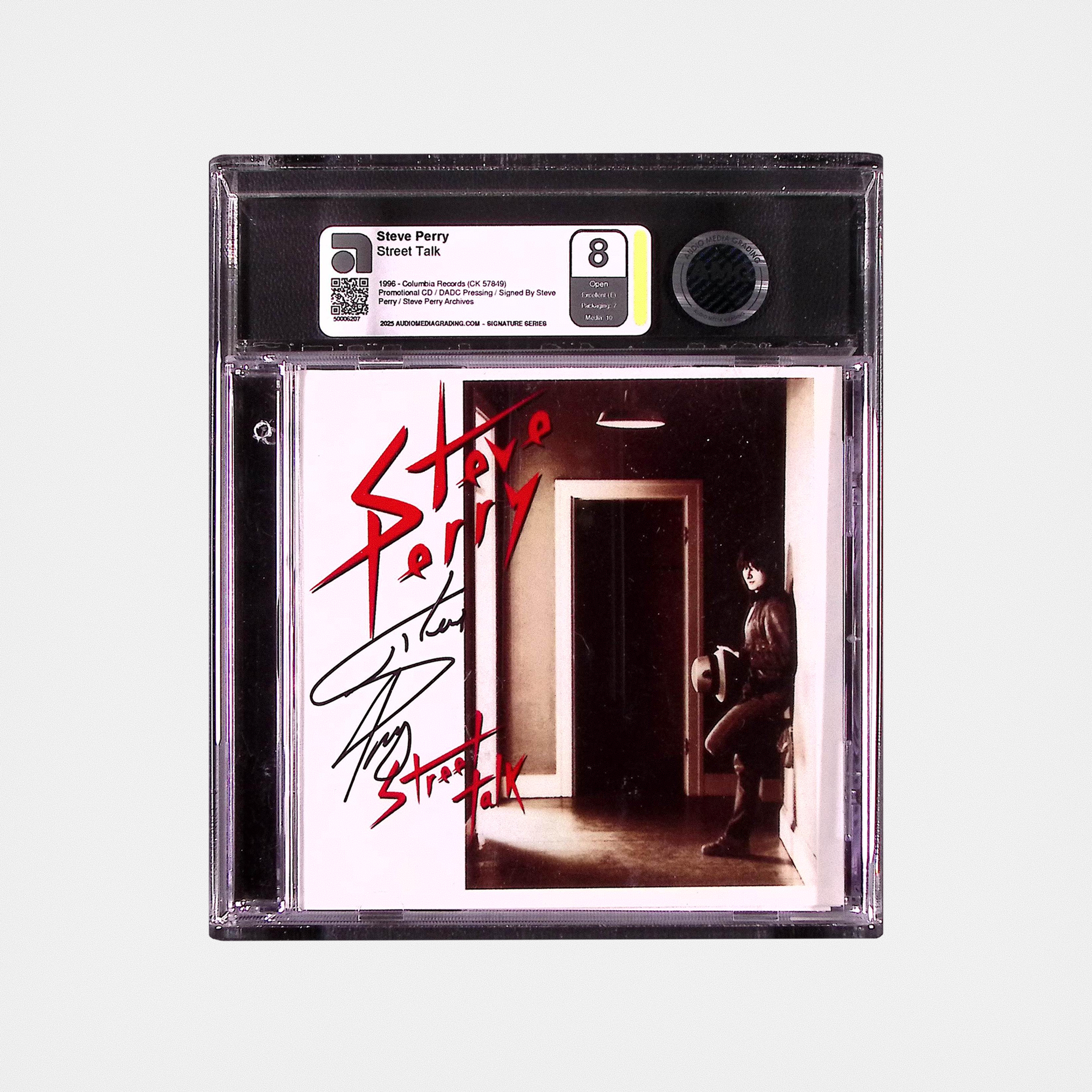 Steve Perry - Street Talk - SIGNED CD (AMG 50006207)