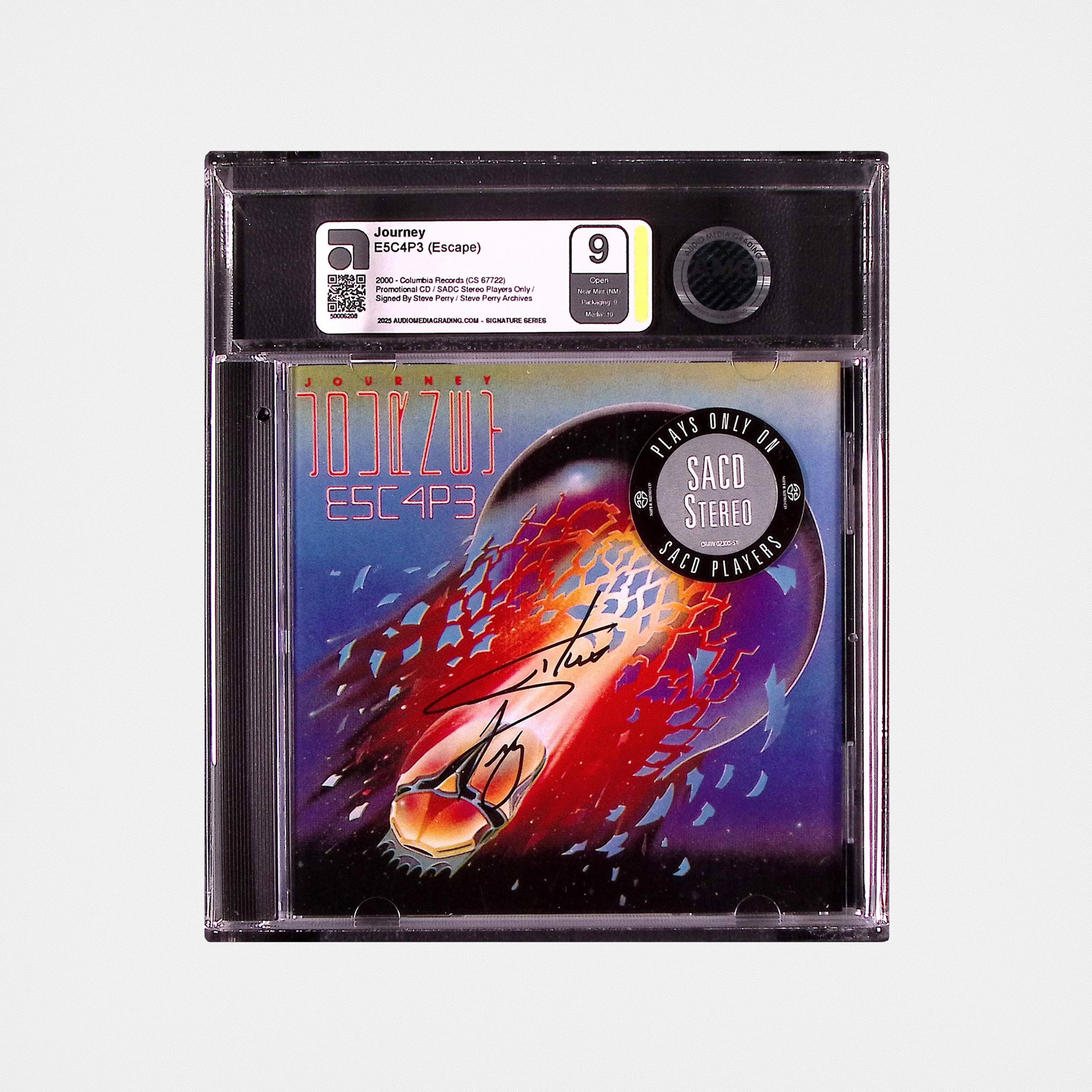 Journey - E5C4P3 (Escape) - SIGNED CD (AMG 50006208)