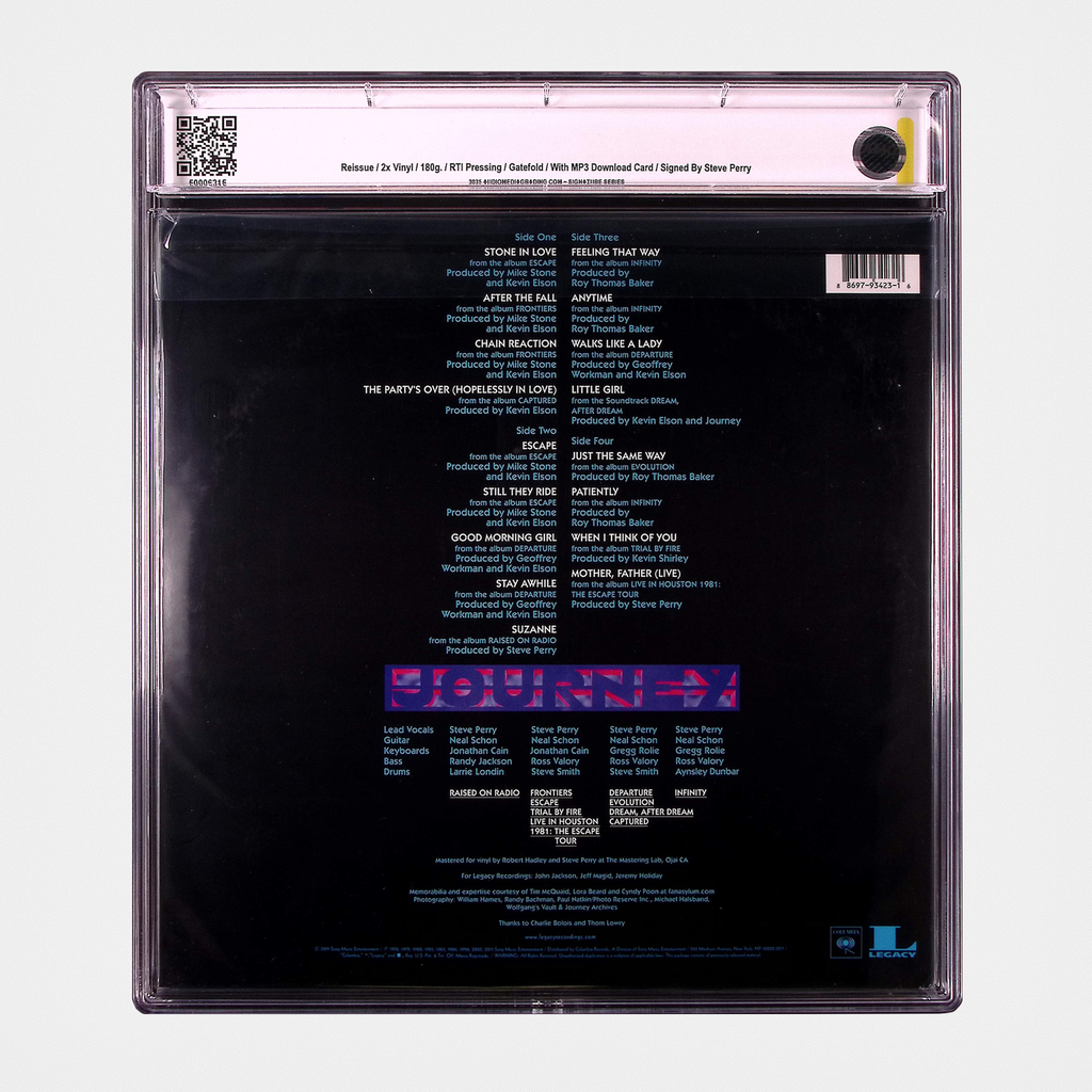 Journey - Greatest Hits 2 - SIGNED Vinyl (AMG 50006215)