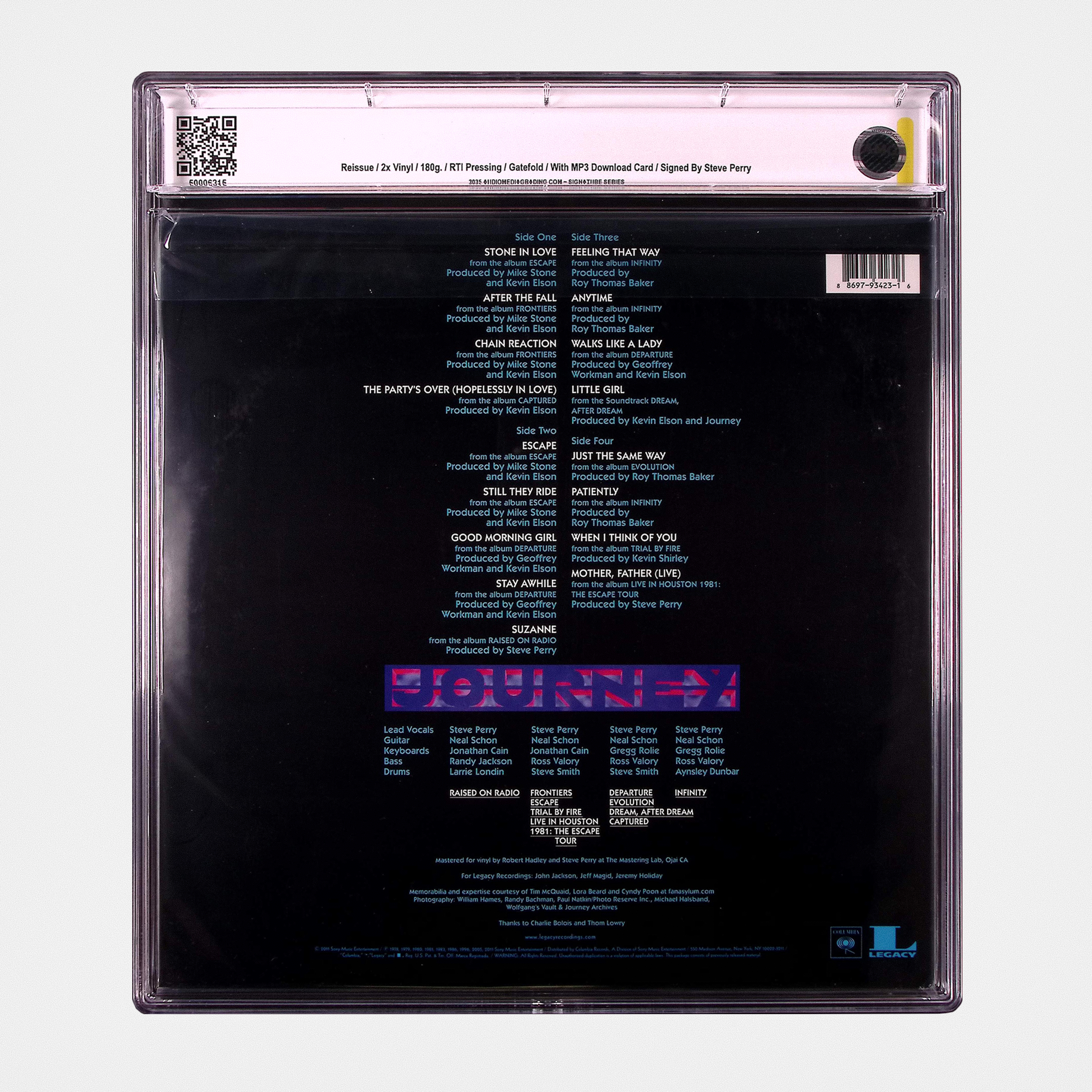 Journey - Greatest Hits 2 - SIGNED Vinyl (AMG 50006215)