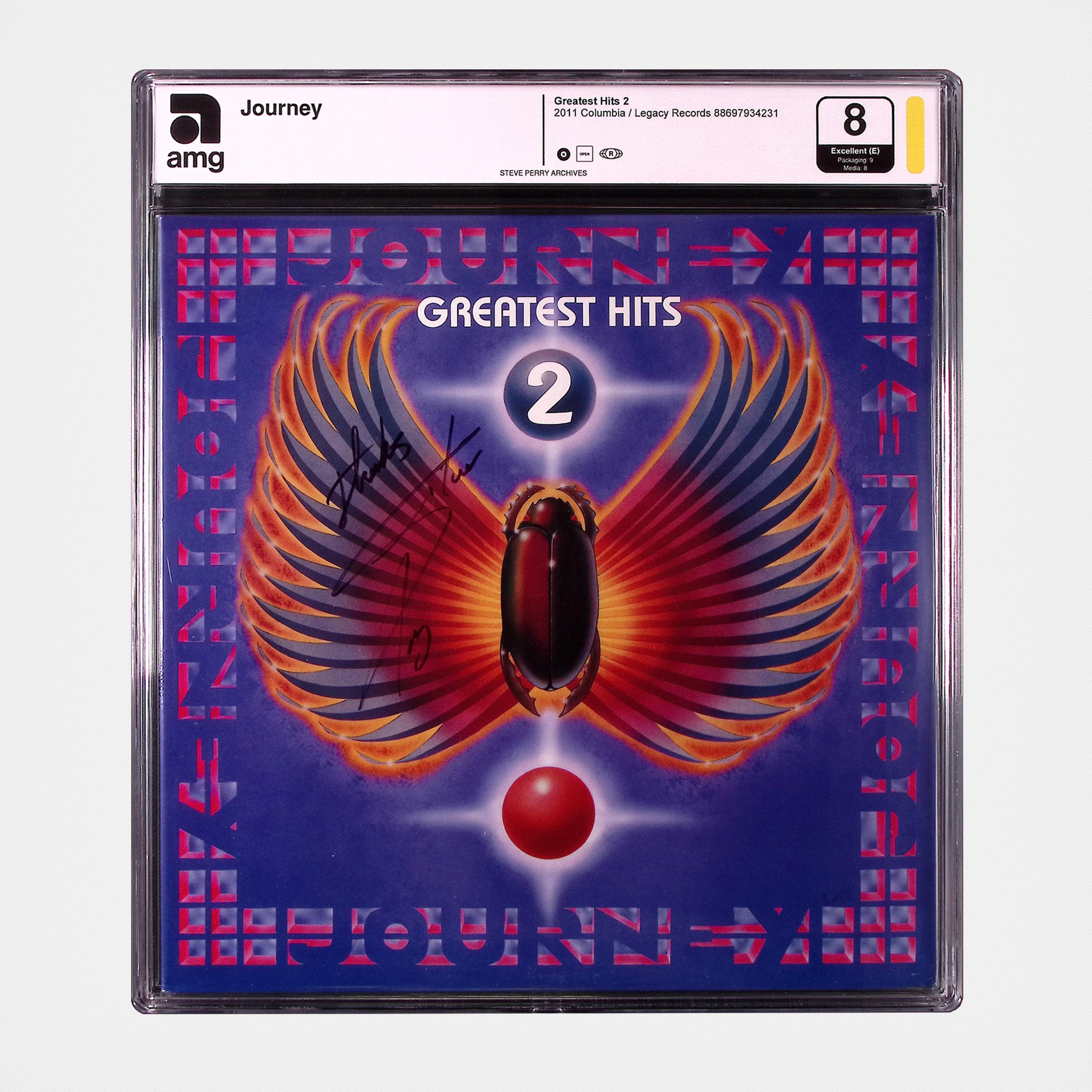 Journey - Greatest Hits 2 - SIGNED Vinyl (AMG 50006218)