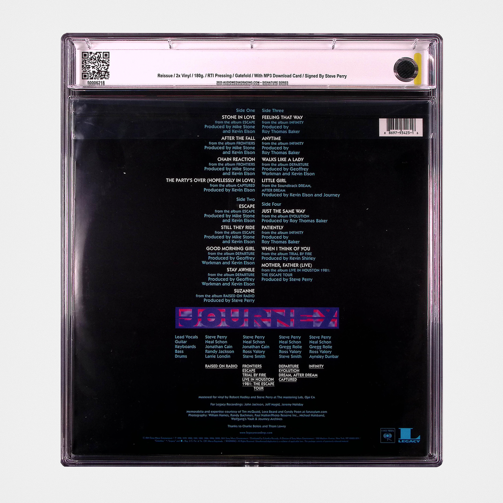 Journey - Greatest Hits 2 - SIGNED Vinyl (AMG 50006218)