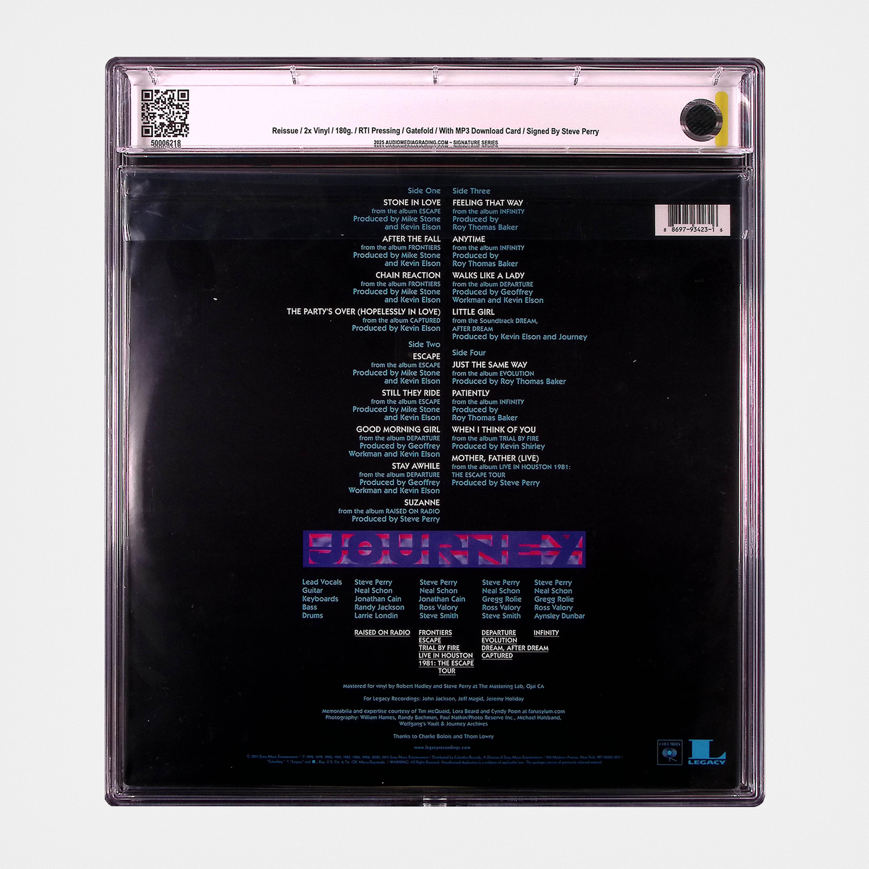 Journey - Greatest Hits 2 - SIGNED Vinyl (AMG 50006218)