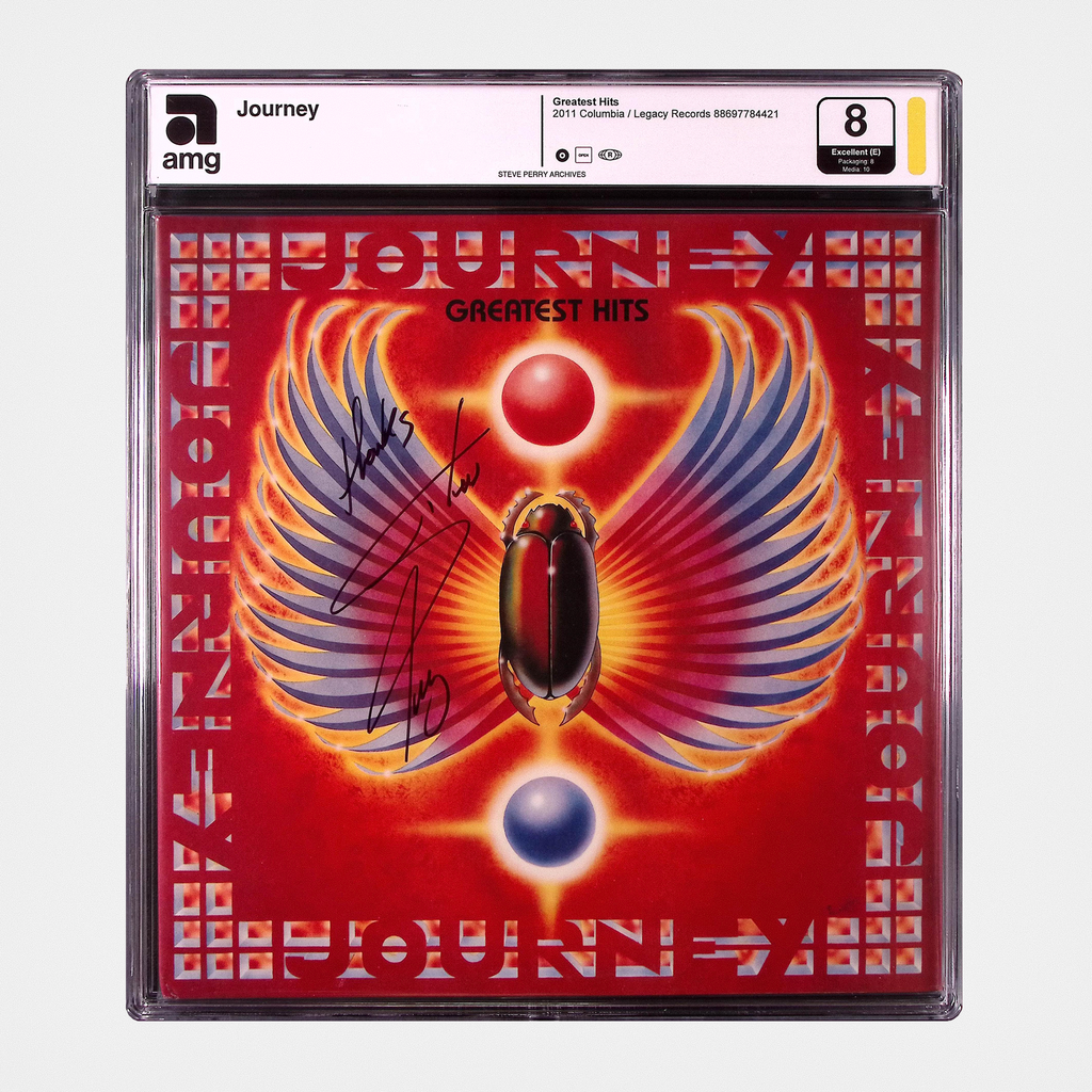 Journey - Greatest Hits - SIGNED Vinyl (AMG 50006220)