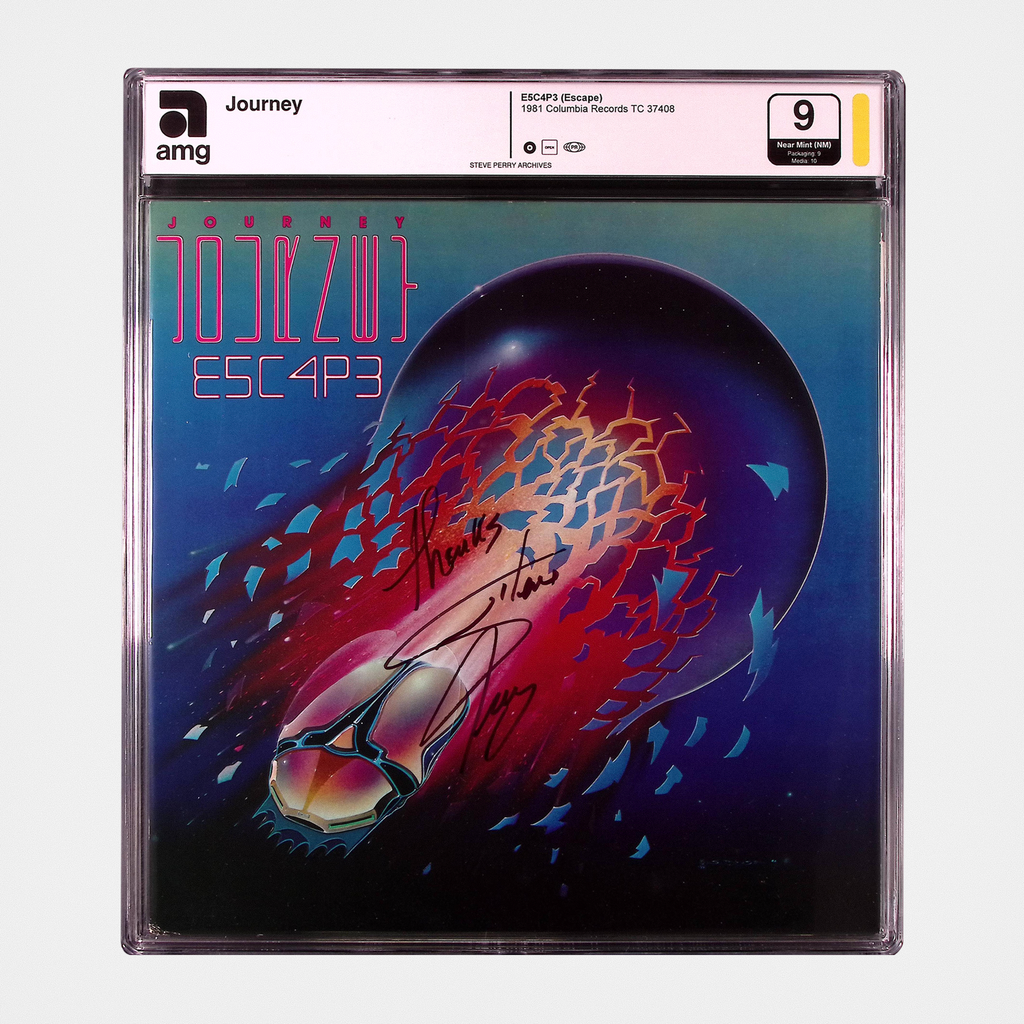 Journey - E5C4P3 (Escape) - SIGNED Vinyl (AMG 50006222)