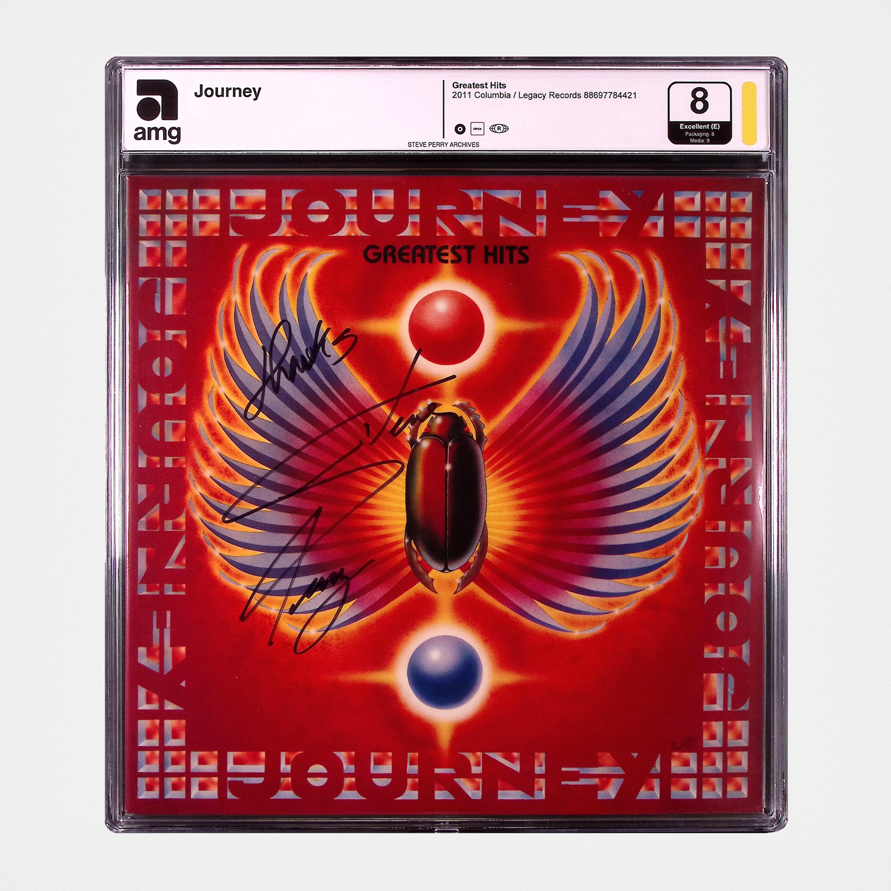 Journey - Greatest Hits - SIGNED Vinyl (AMG 50006223)