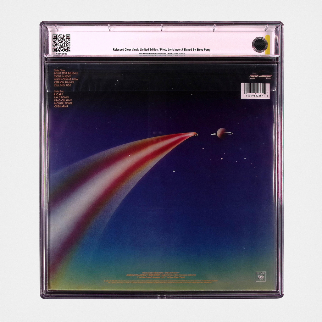 Journey - E5C4P3 (Escape) - SIGNED Vinyl (AMG 50006228)