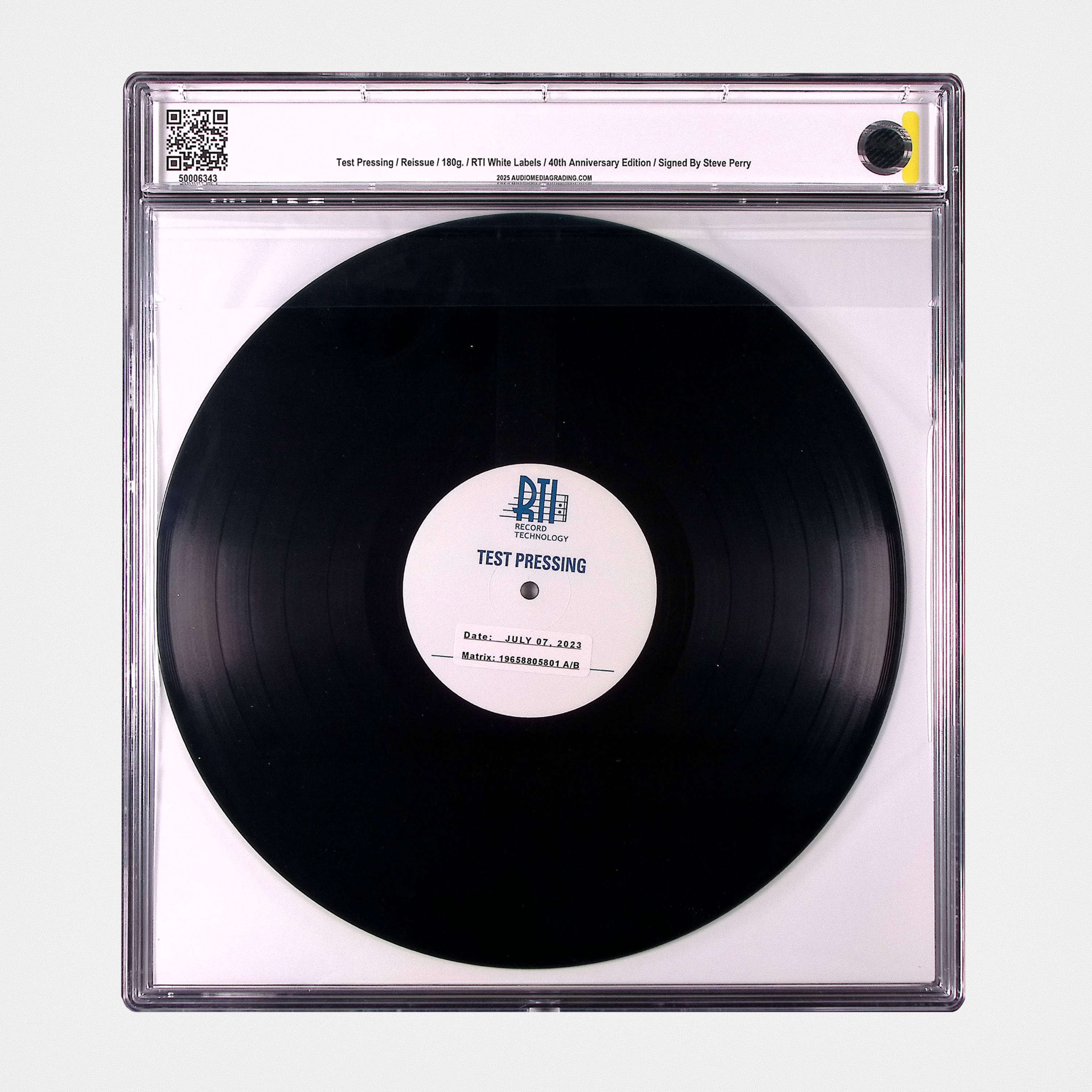 Journey - Frontiers - SIGNED Vinyl Test Pressing (AMG 50006343)