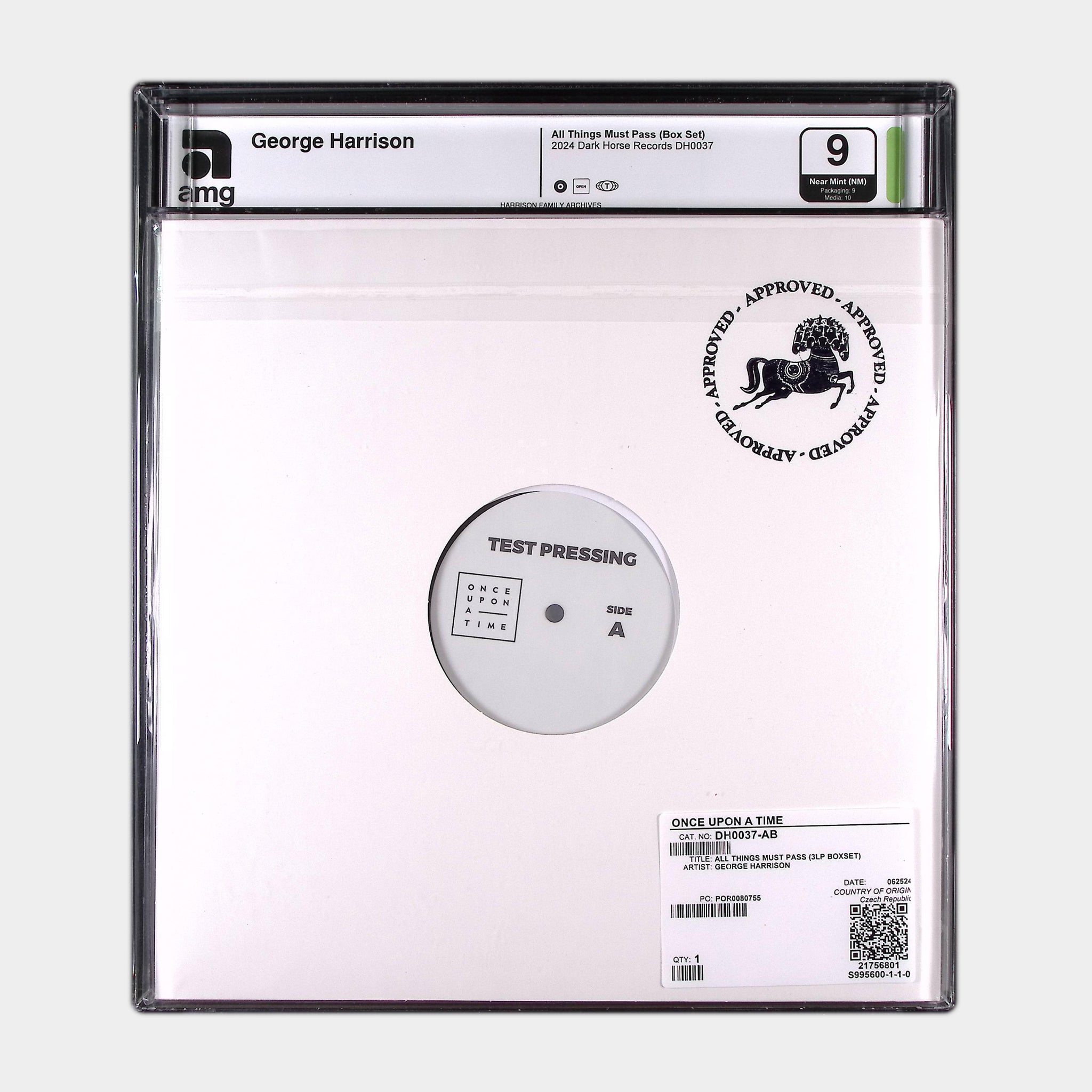 All Things Must Pass (2025) – 50th Anniversary 3LP Test Pressing (AMG 50009705)