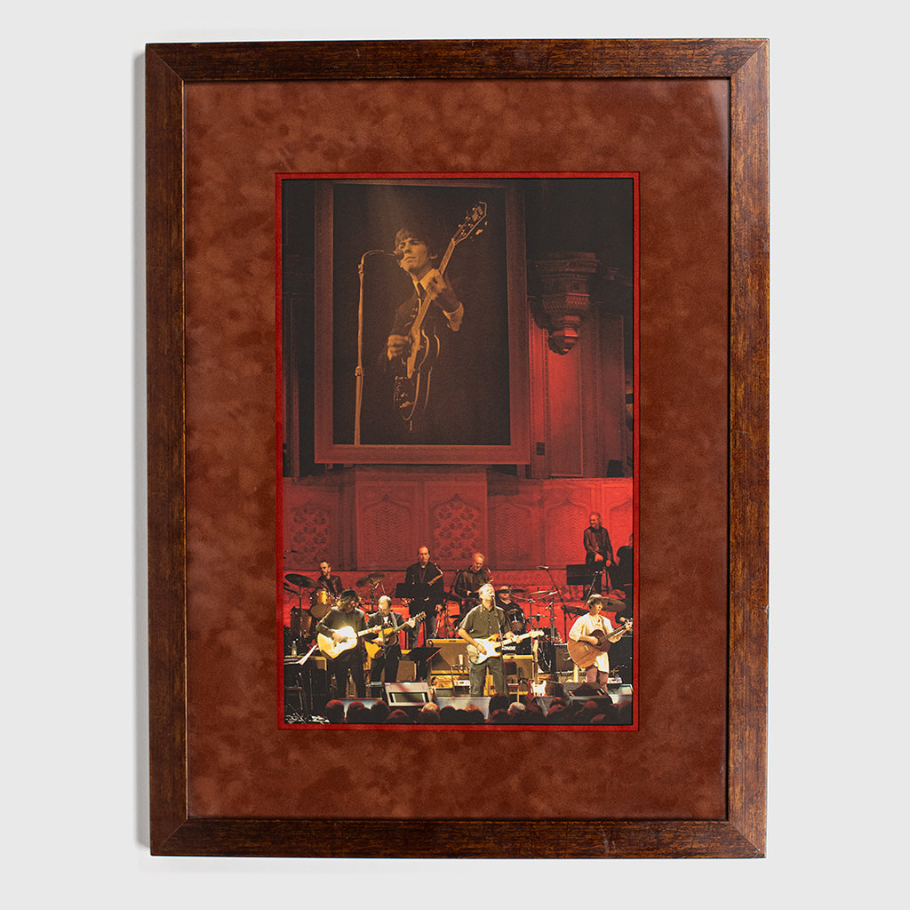 Concert For George 11" x 17" Framed Photo