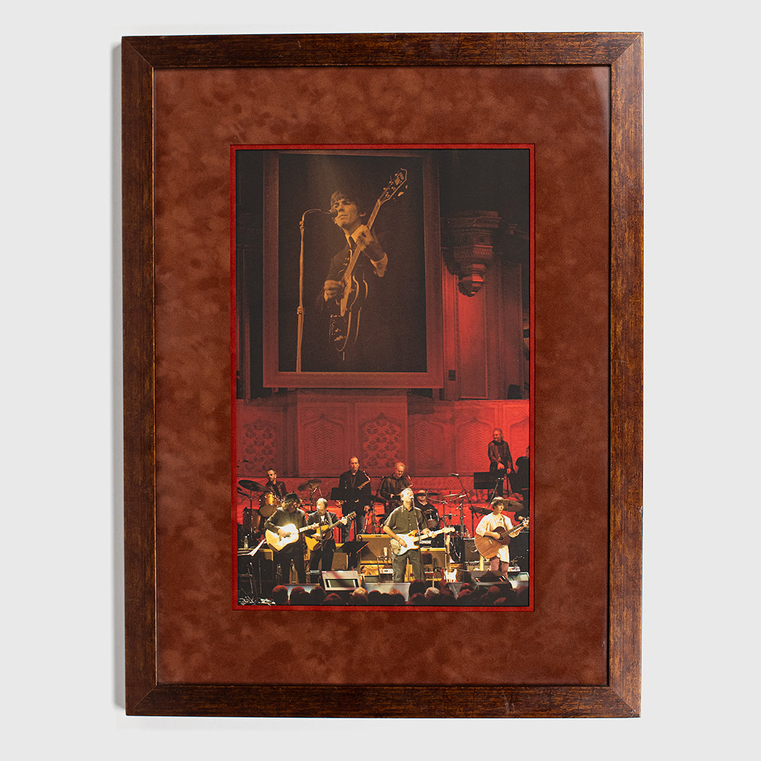Concert For George 11" x 17" Framed Photo
