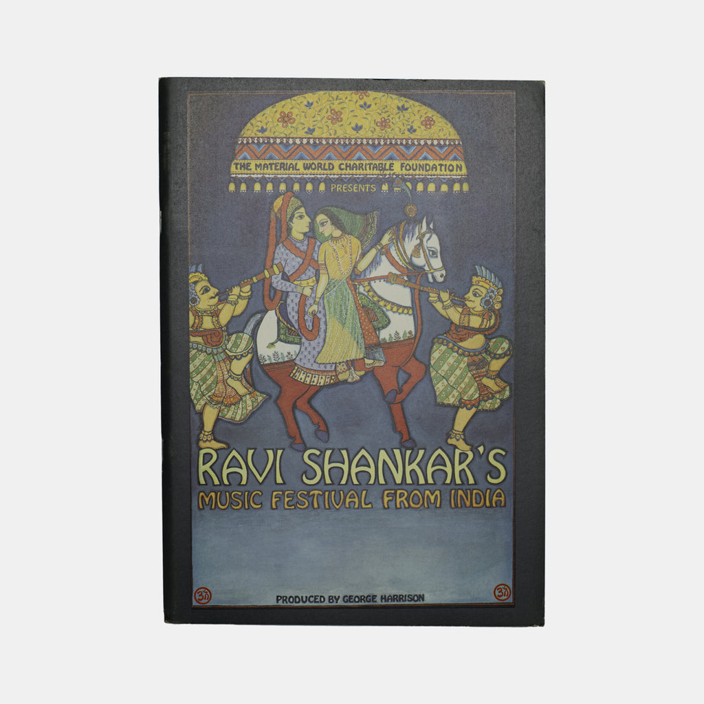Ravi Shankar's Music Festival from India' Original 1974 Souvenir Concert Program - Lot 4