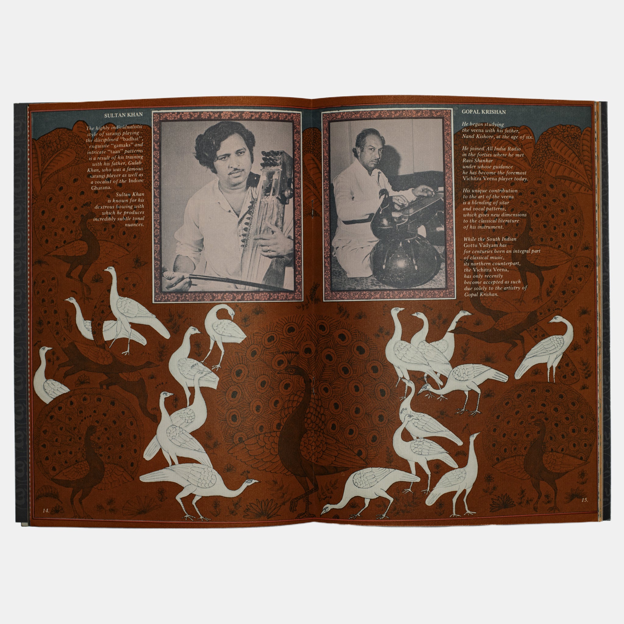 Ravi Shankar's Music Festival from India' Original 1974 Souvenir Concert Program - Lot 1