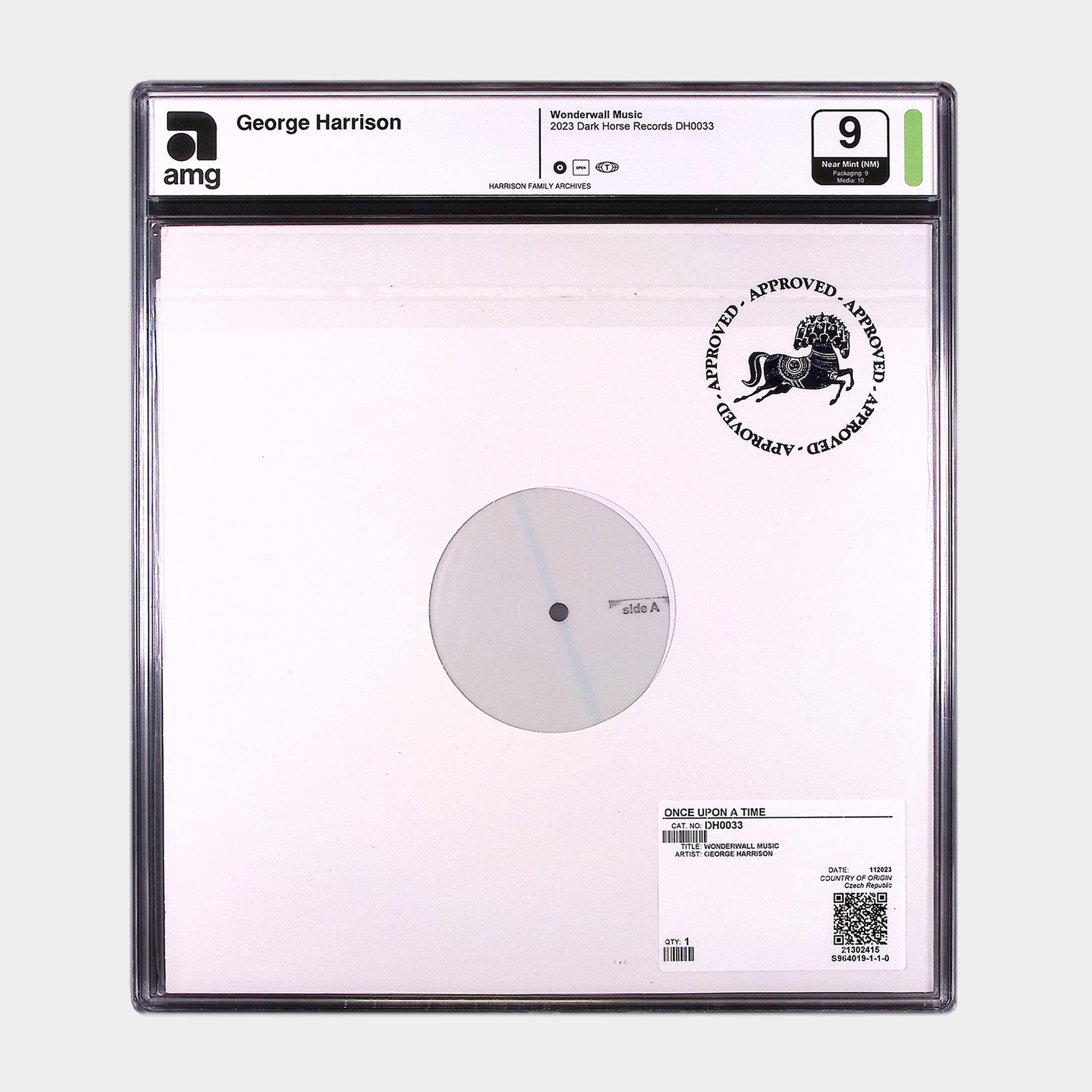 Wonderwall Music (2024) - Reissue Test Pressing (AMG 50009703)