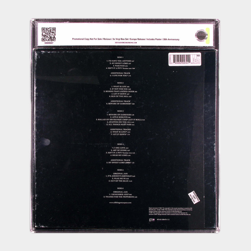 All Things Must Pass (2001) – 30th Anniversary 3LP Pressing (AMG 50009697)