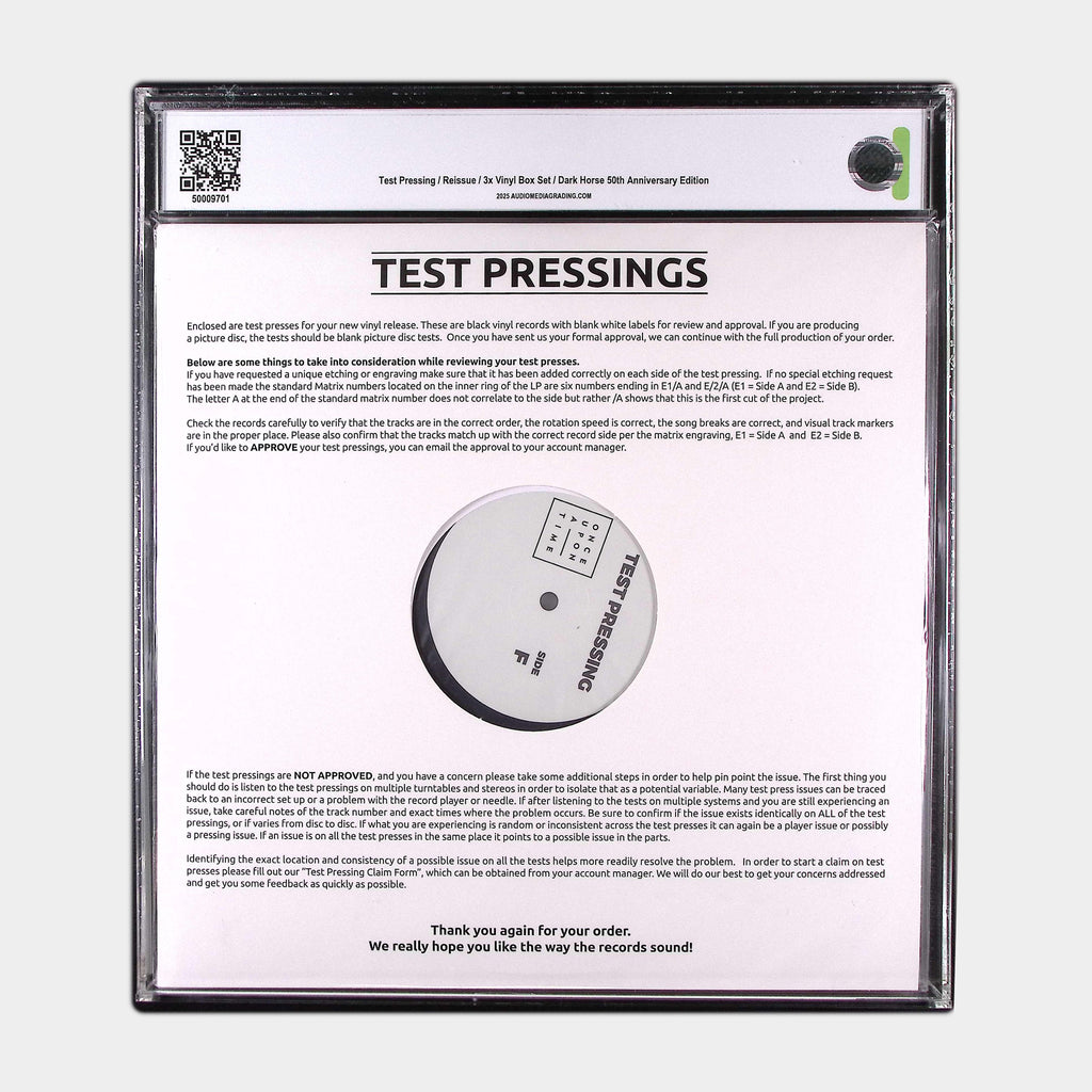 All Things Must Pass (2025) – 50th Anniversary 3LP Test Pressing (AMG 50009701)