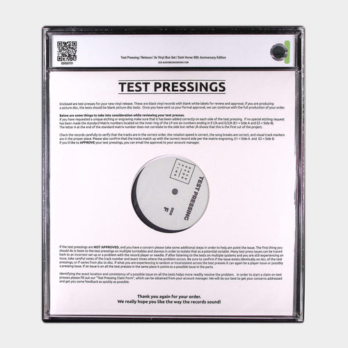 All Things Must Pass (2025) – 50th Anniversary 3LP Test Pressing (AMG 50009701)