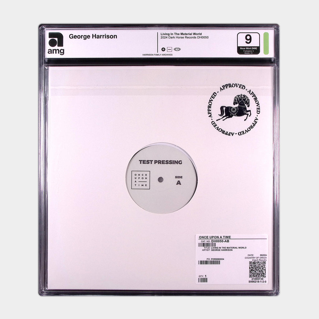 Living in the Material World (2024) – 50th Anniversary Deluxe Edition 2LP Test Pressing (AMG 50009717)