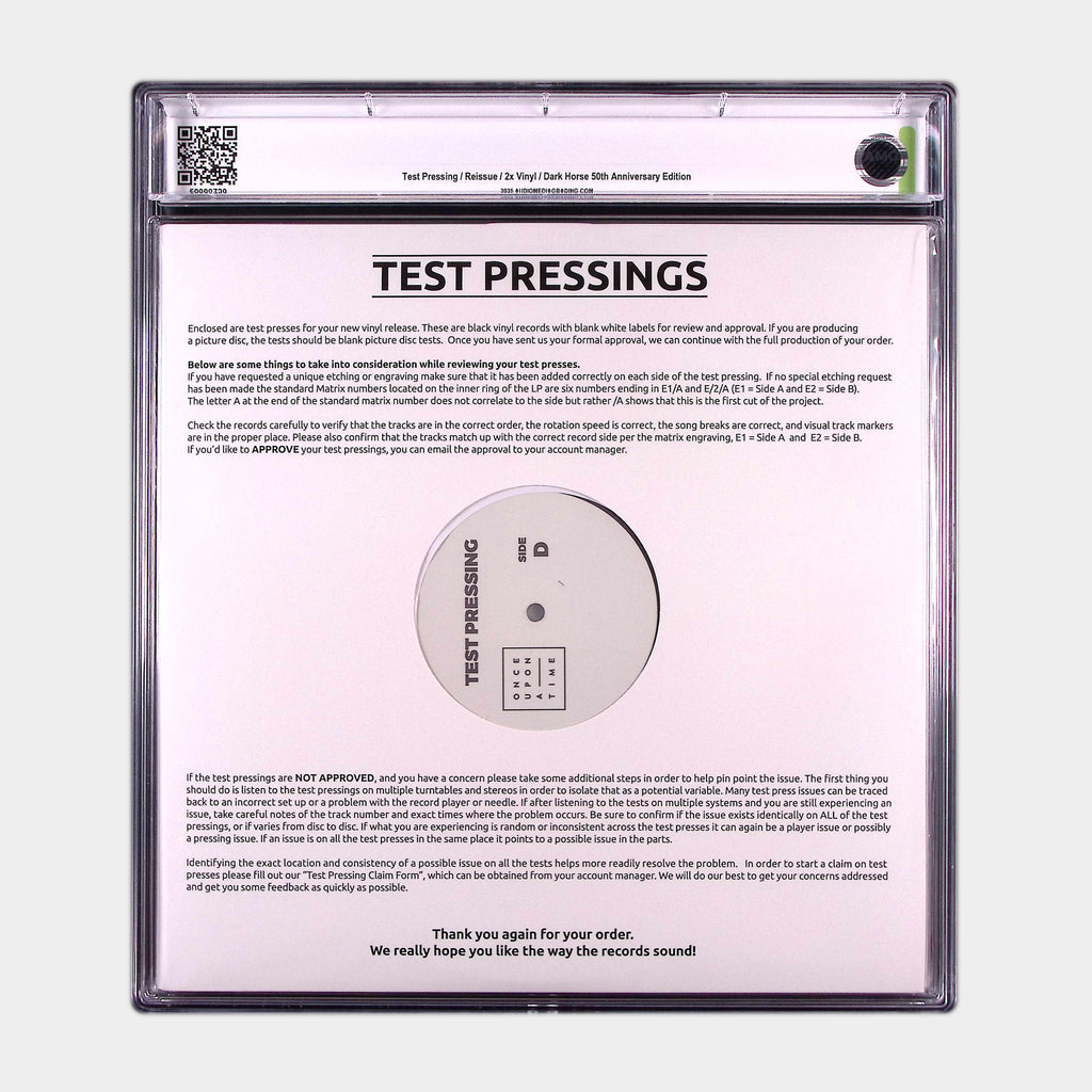 Living in the Material World (2024) – 50th Anniversary 2LP Test Pressing (AMG 50009720)