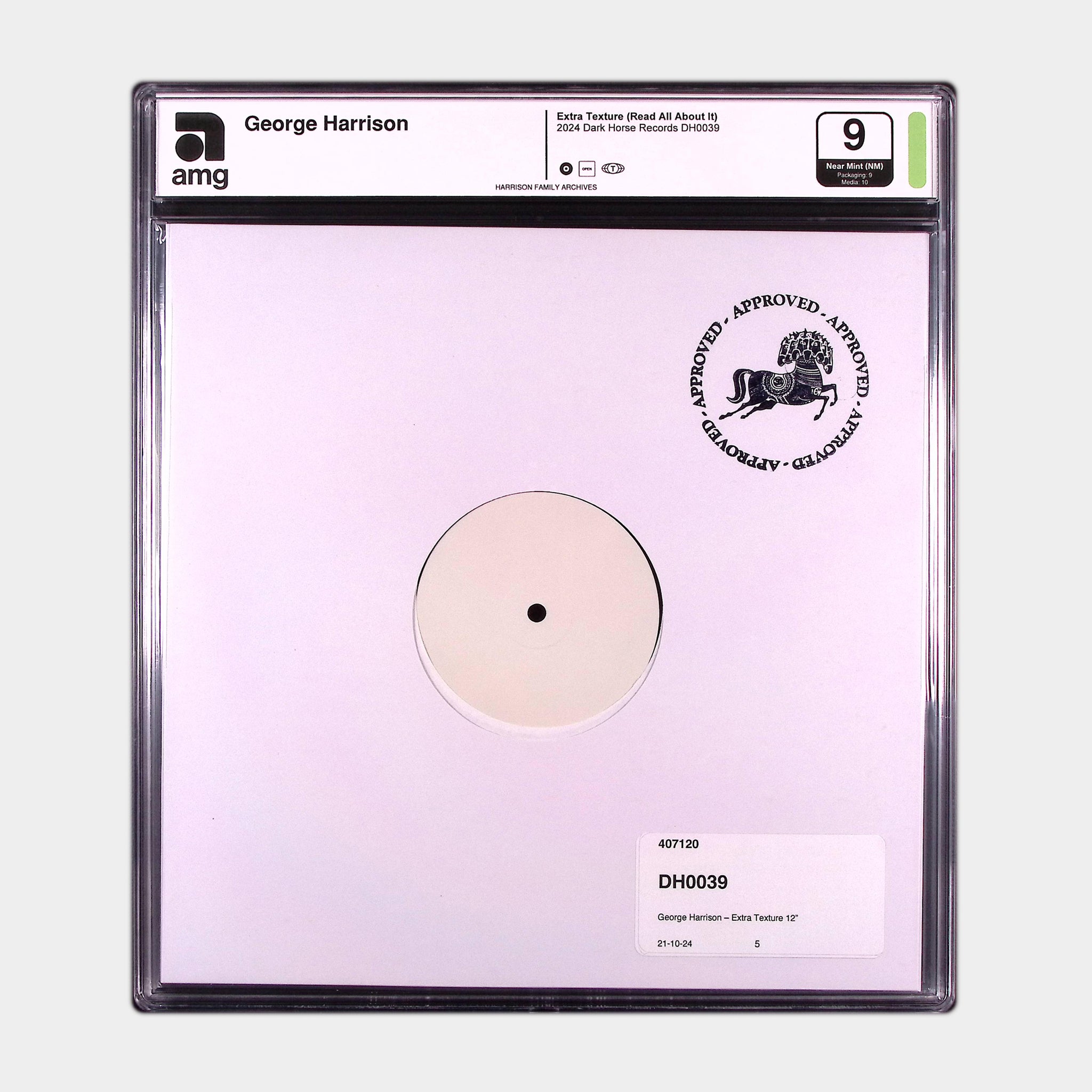 Extra Texture (Read All About It) (2025) - Reissue Test Pressing (AMG 50009709)