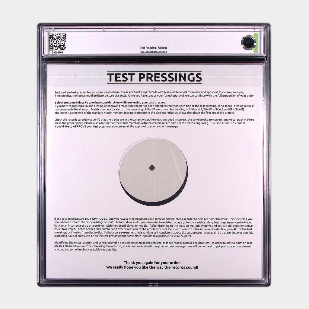 Somewhere In England (2025) - Reissue Test Pressing (AMG 50009708)