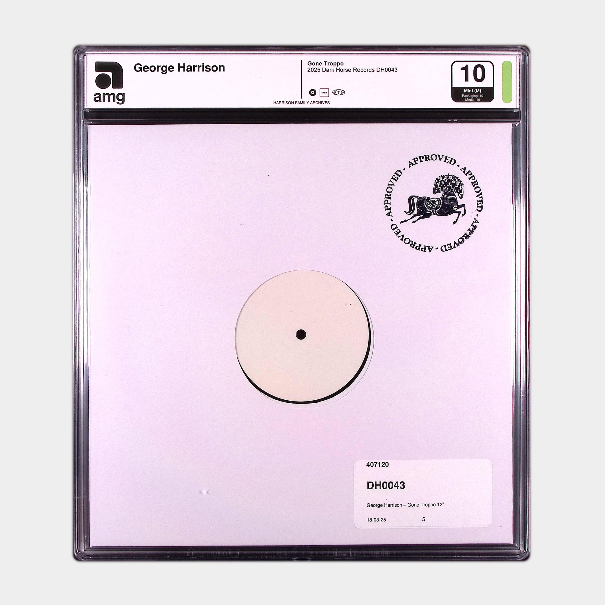 Gone Troppo (2025) - Reissue Test Pressing (AMG 50009714)