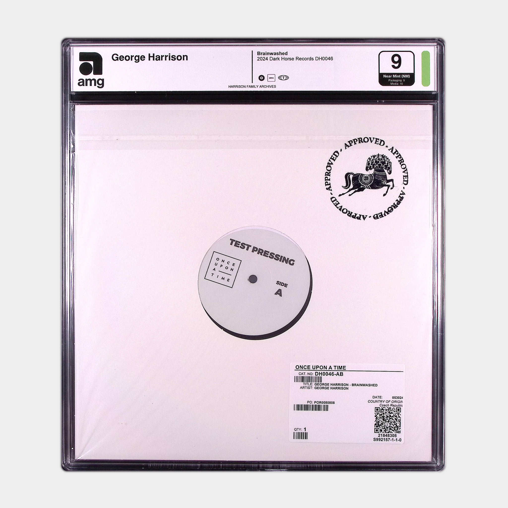 Brainwashed (2025) - Reissue Test Pressing (AMG 50009715)