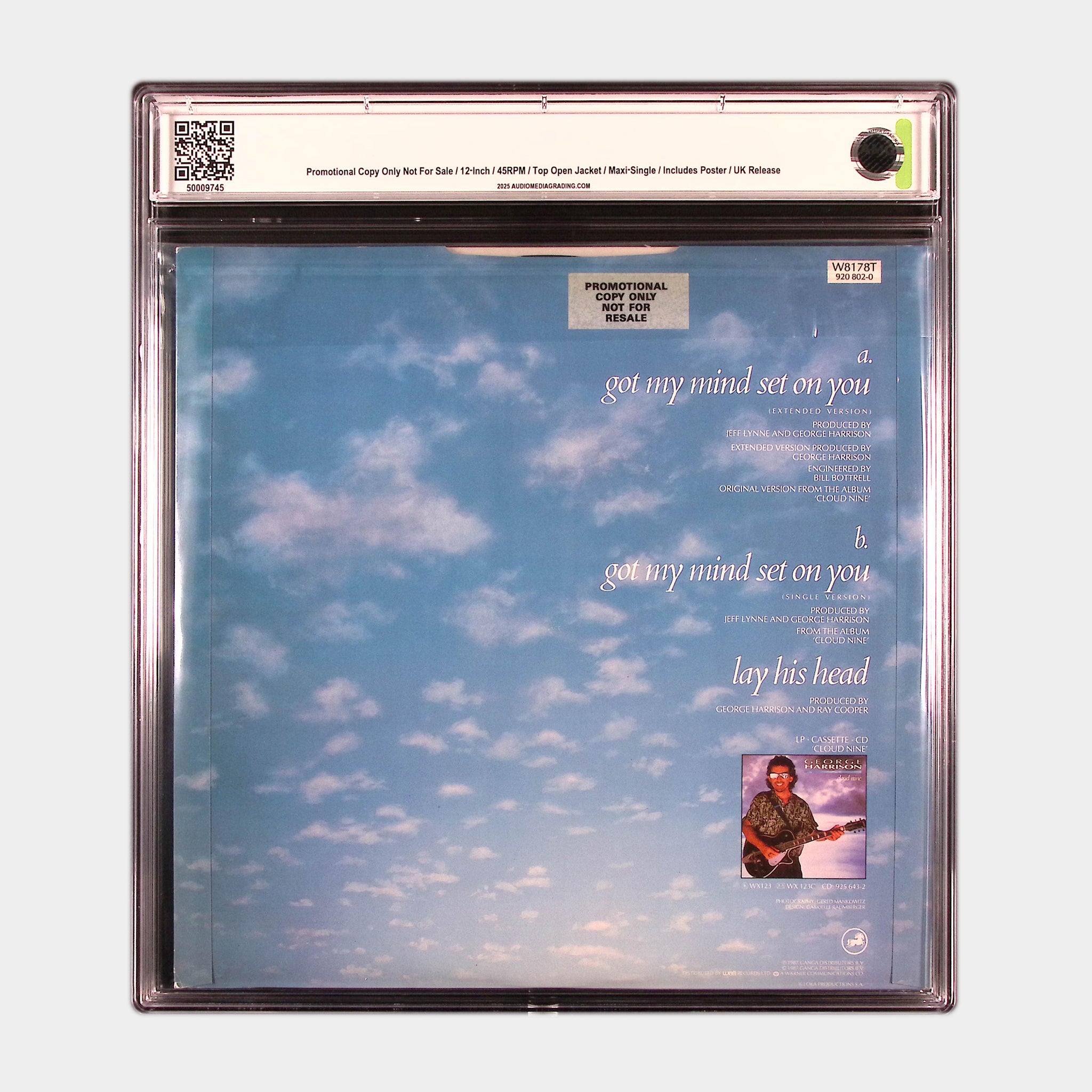 Got My Mind Set On You (1987) – Original Limited Edition 12” Single (AMG 50009745)