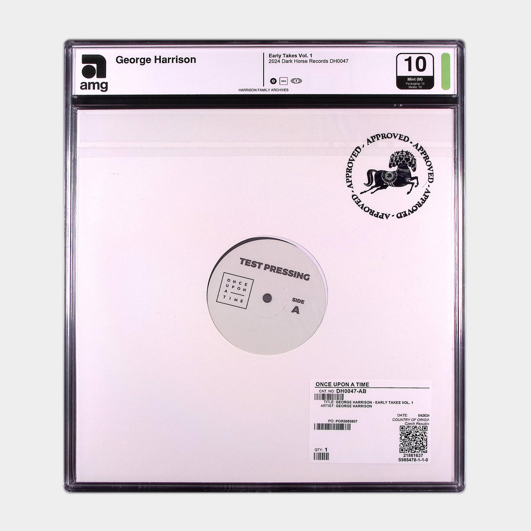 Early Takes Vol. 1 (2024) - Reissue Test Pressing (AMG 50009718)