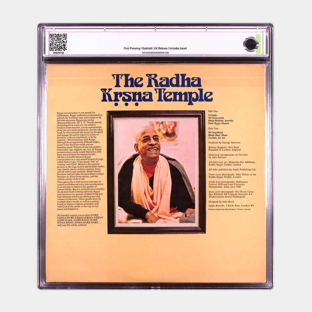 The Radha Krsna Temple (1971) - Original Vinyl Pressing (AMG 50009748)