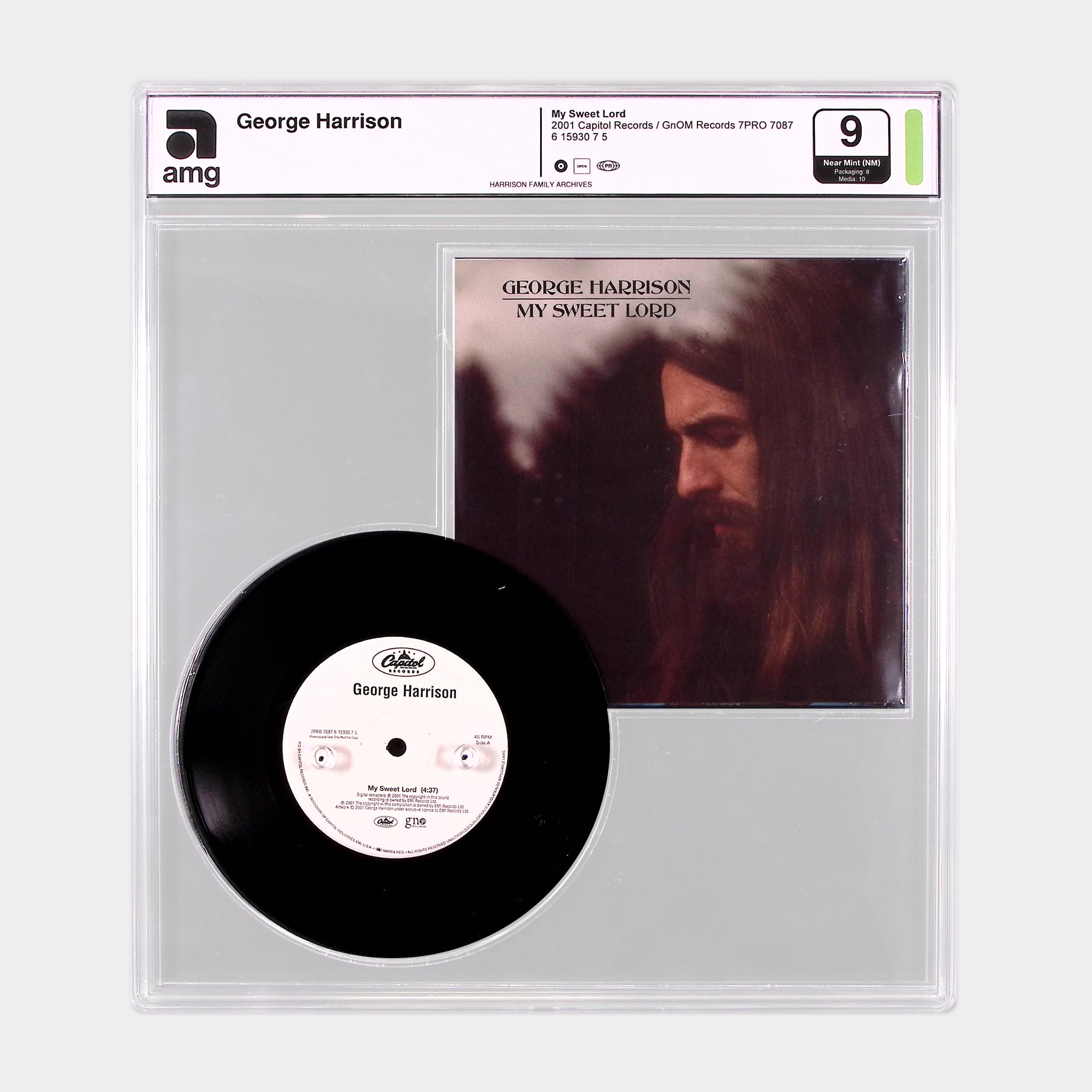 My Sweet Lord (2001) – Original US 7” Single (AMG 50009698)