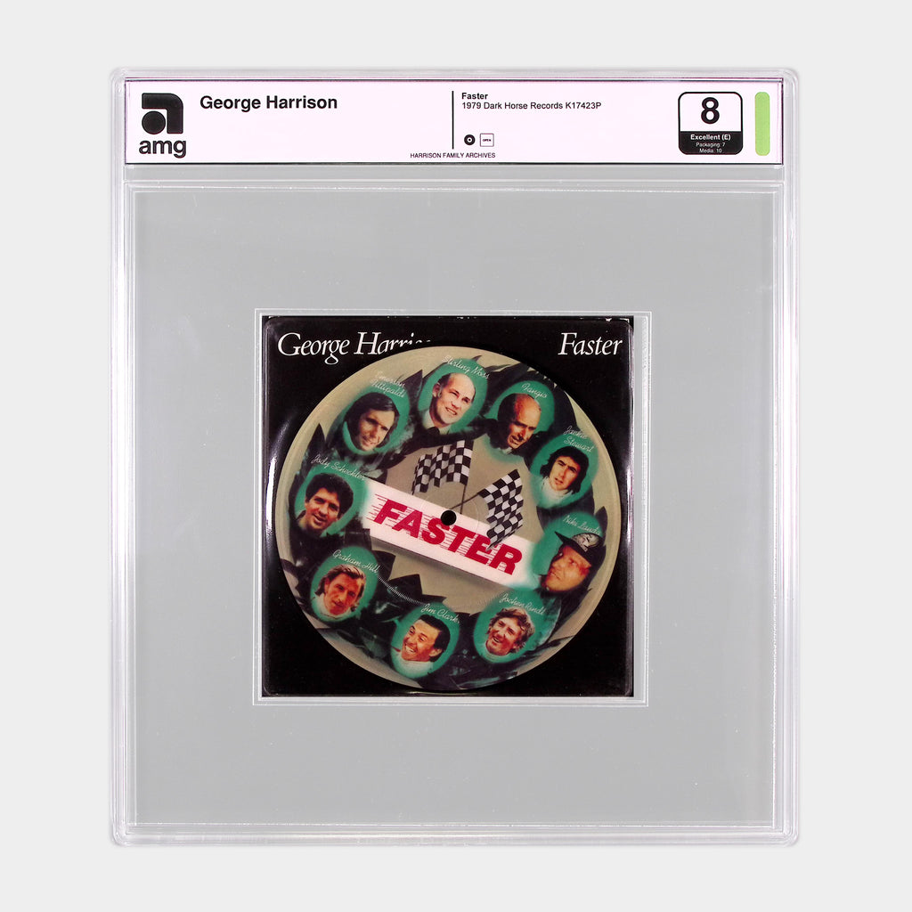 Faster (1979) – Original UK 7” Picture Disc Single (AMG 50009700)