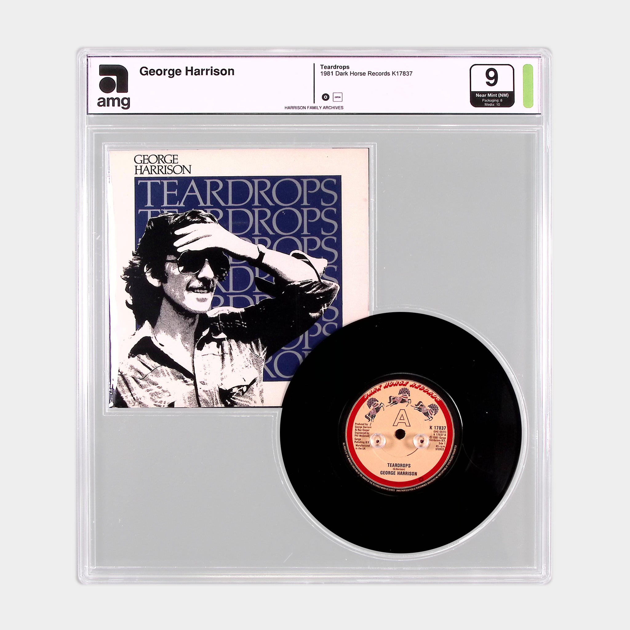 Teardrops (1981) – Original UK 7” Single (AMG 50009685)