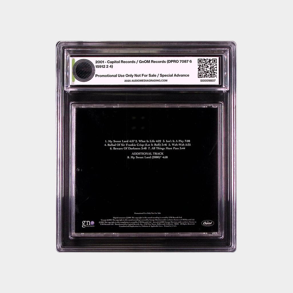 All Things Must Pass (2001) - 30th Anniversary US Promo CD (AMG 50009807)